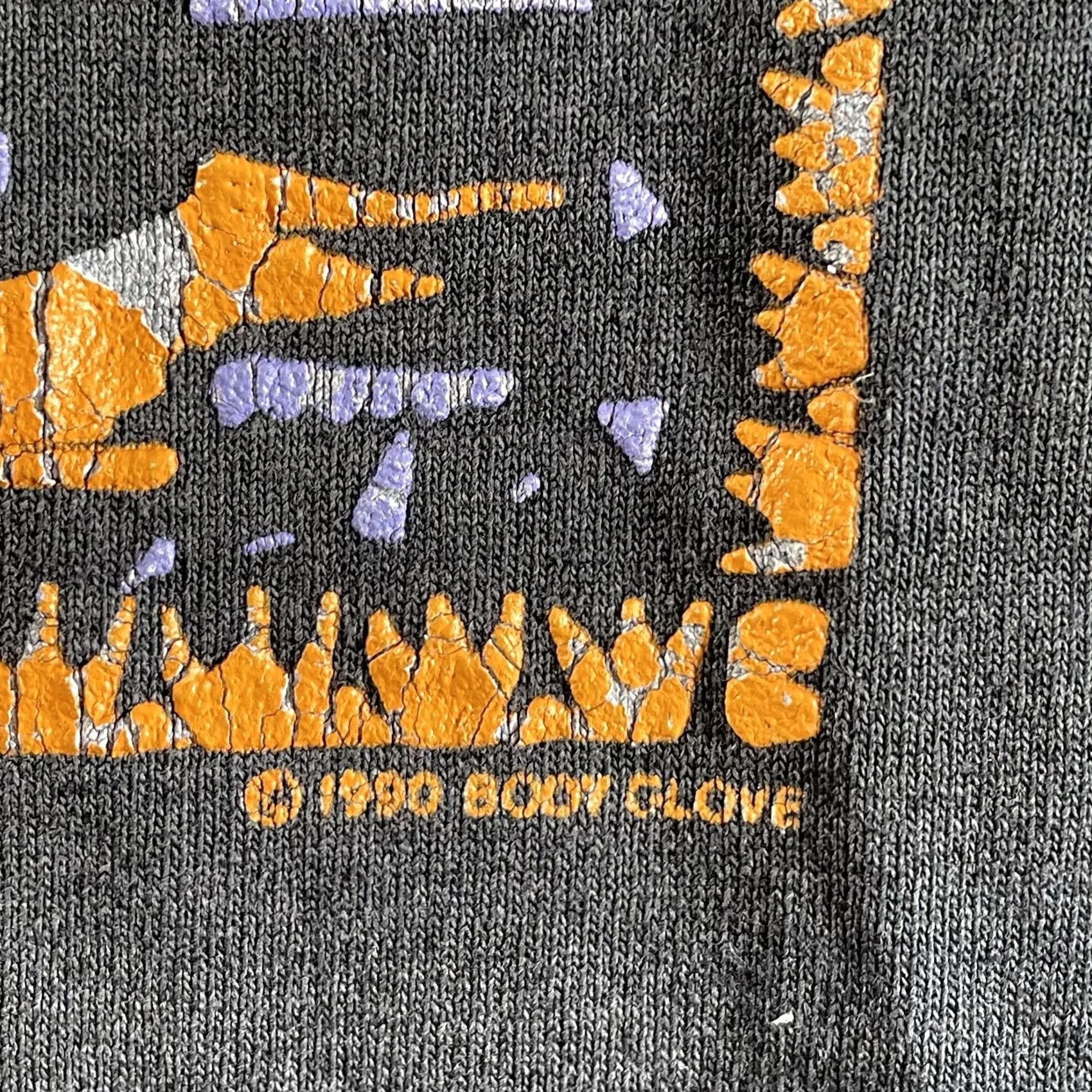 Disney VINTAGE Body Glove Shirt Mens L Black 90s Disney Cotton Crew Neck Short Sleeve 3D Textured Size US L / EU 52-54 / 3 - 5 Thumbnail