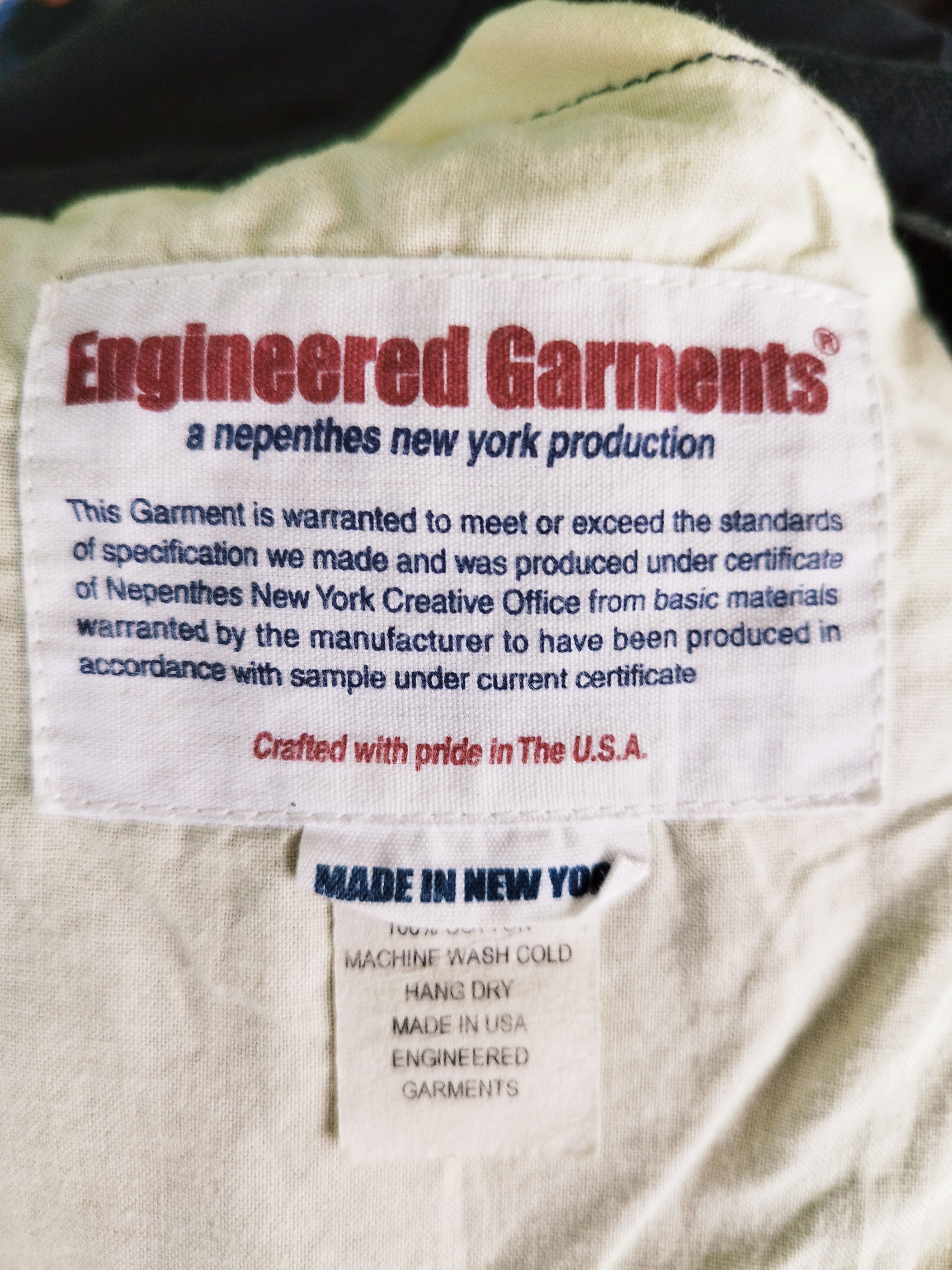 Engineered Garments Engineered Garments jacket made in USA Size US S / EU 44-46 / 1 - 6 Thumbnail