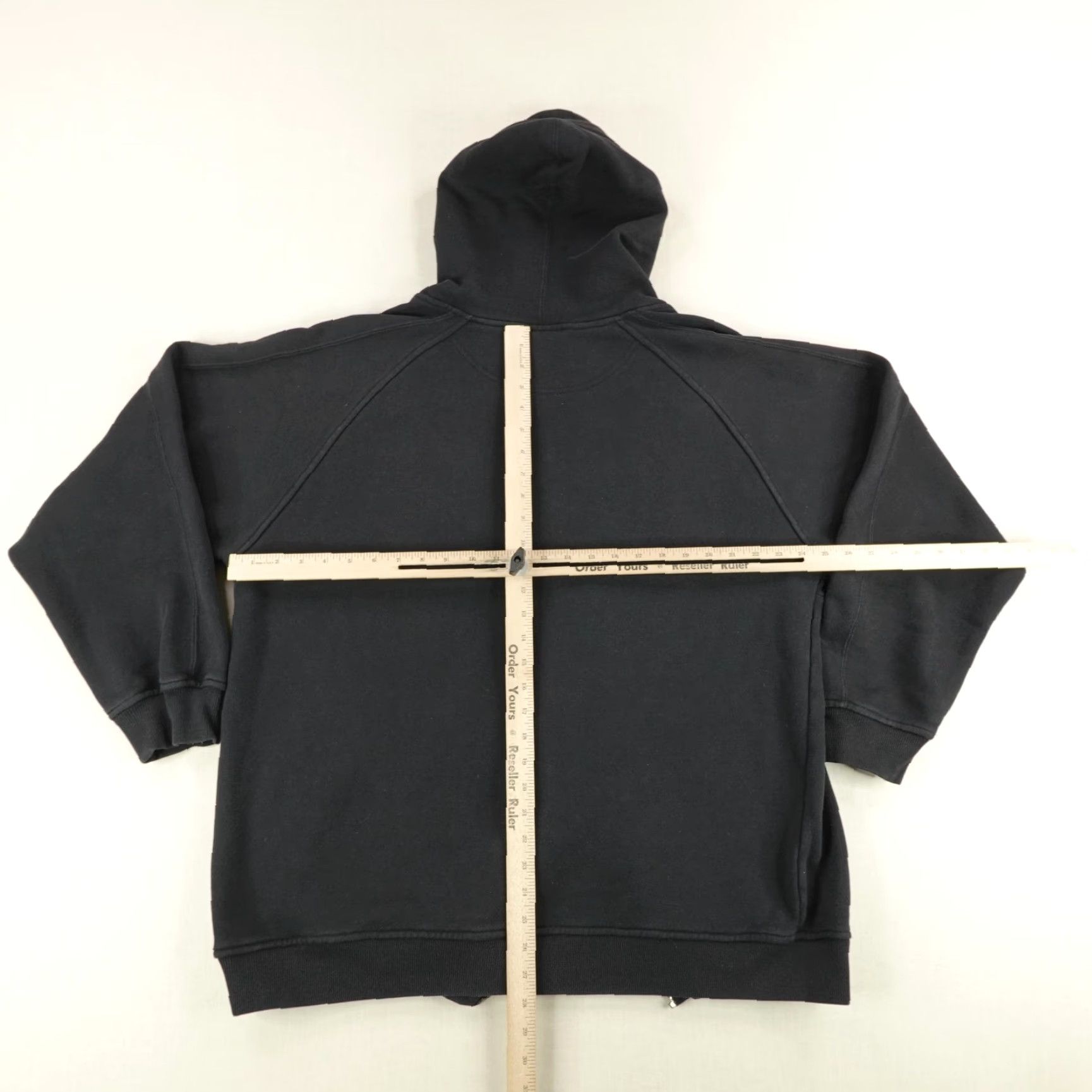 Southpole Vintage Southpole Hoodie Men Large Black Thermal Sweatshirt Jacket Hip Hop Y2K ^ Size US L / EU 52-54 / 3 - 5 Thumbnail