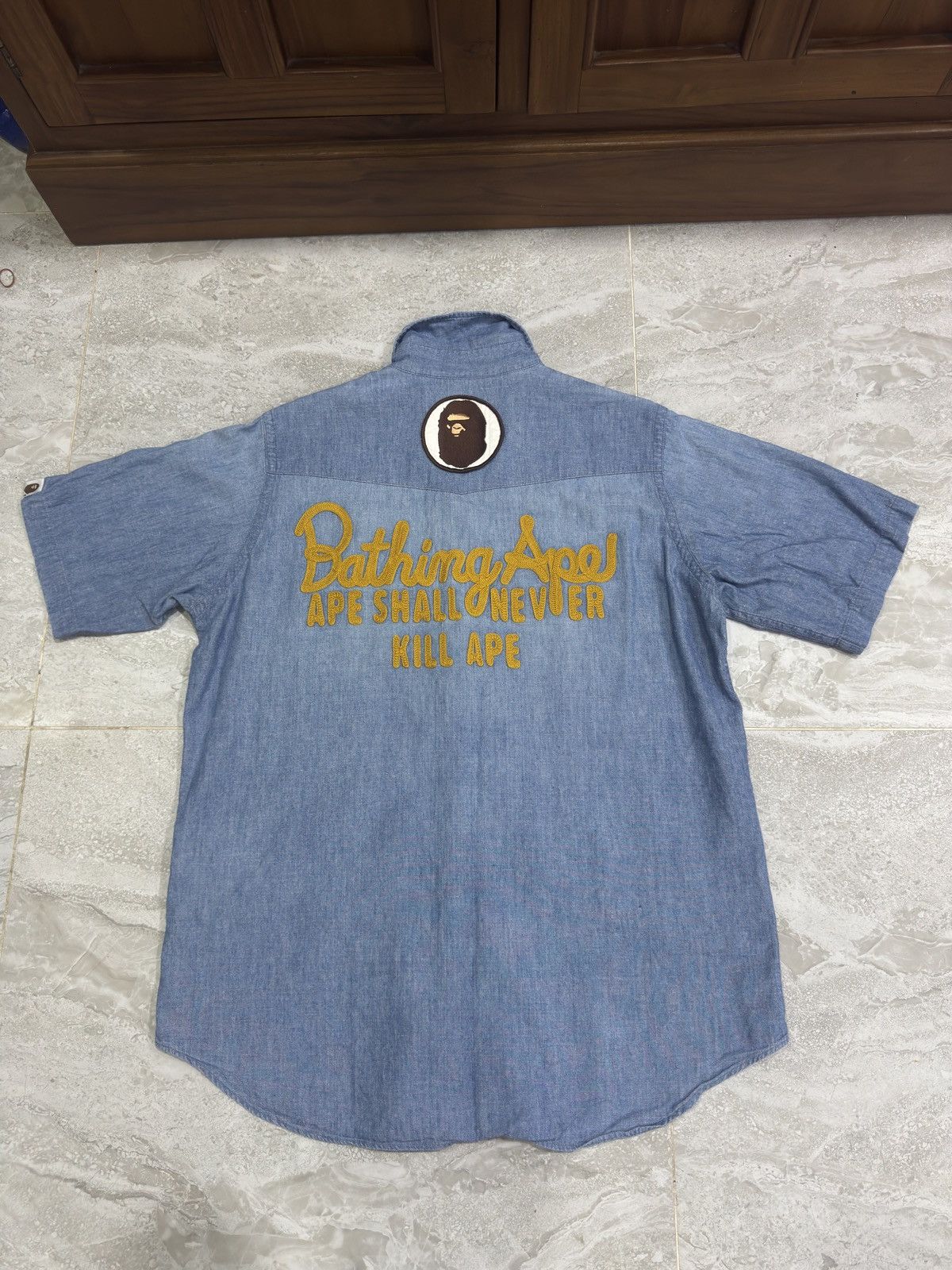 Bape VINTAGE BAPE POLO T SHIRT Size US M / EU 48-50 / 2 - 9 Thumbnail