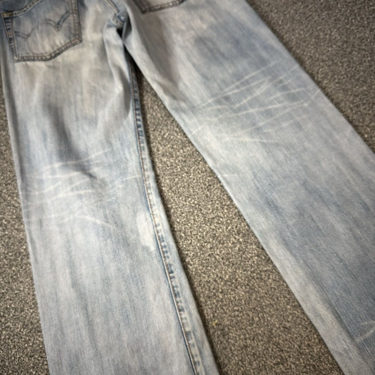 Edwin Vintage 90s Japanese Baggy Flared Edwin 503 Destroyed Size US 30 / EU 46 - 11 Thumbnail