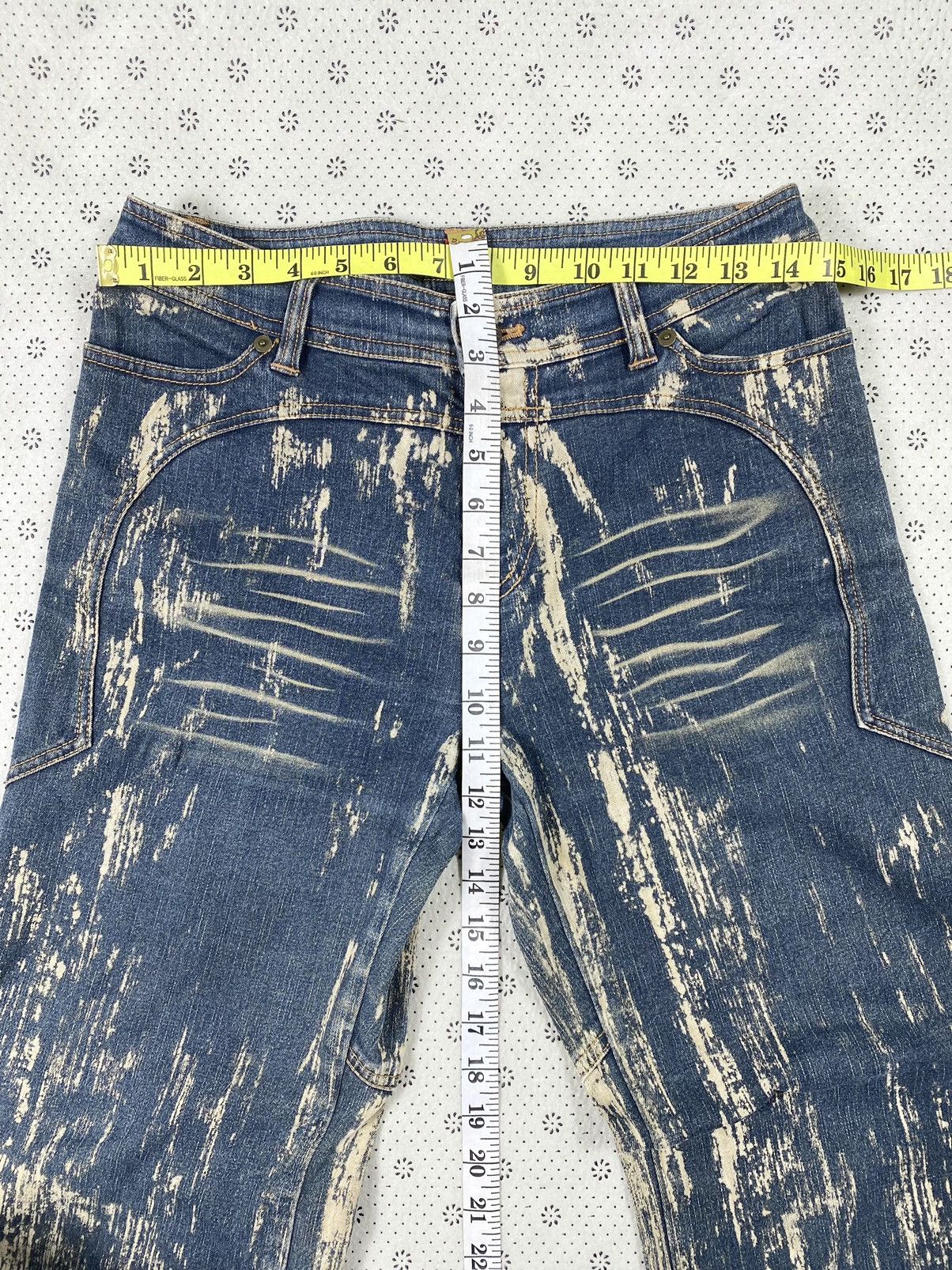 Hysteric Glamour Acid Wash Denim By Miss Alice Size 29" - 3 Thumbnail