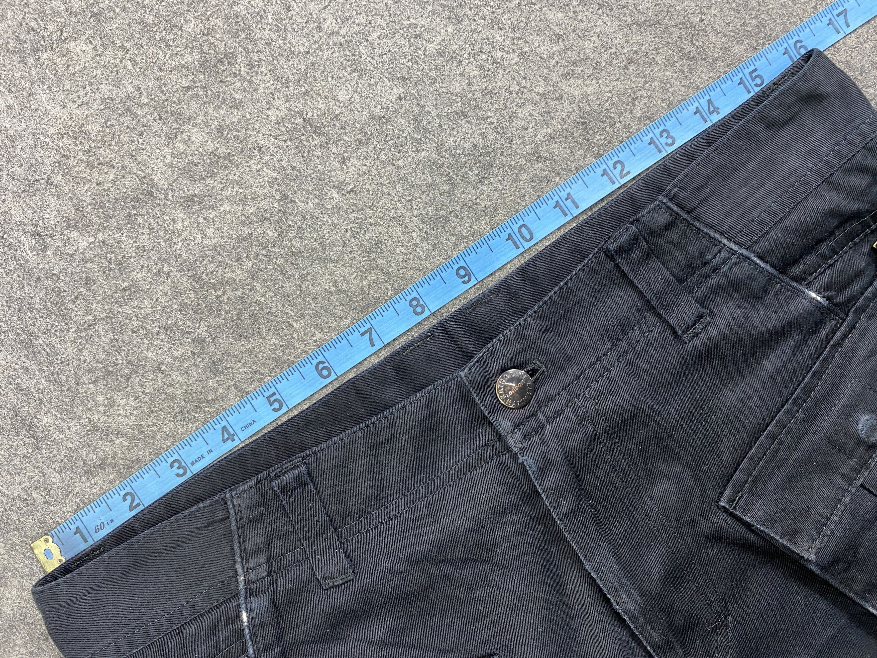 If Six Was Nine Katharine Hamnett London Multipocket Pants -CP271 Size US 32 / EU 48 - 7 Thumbnail