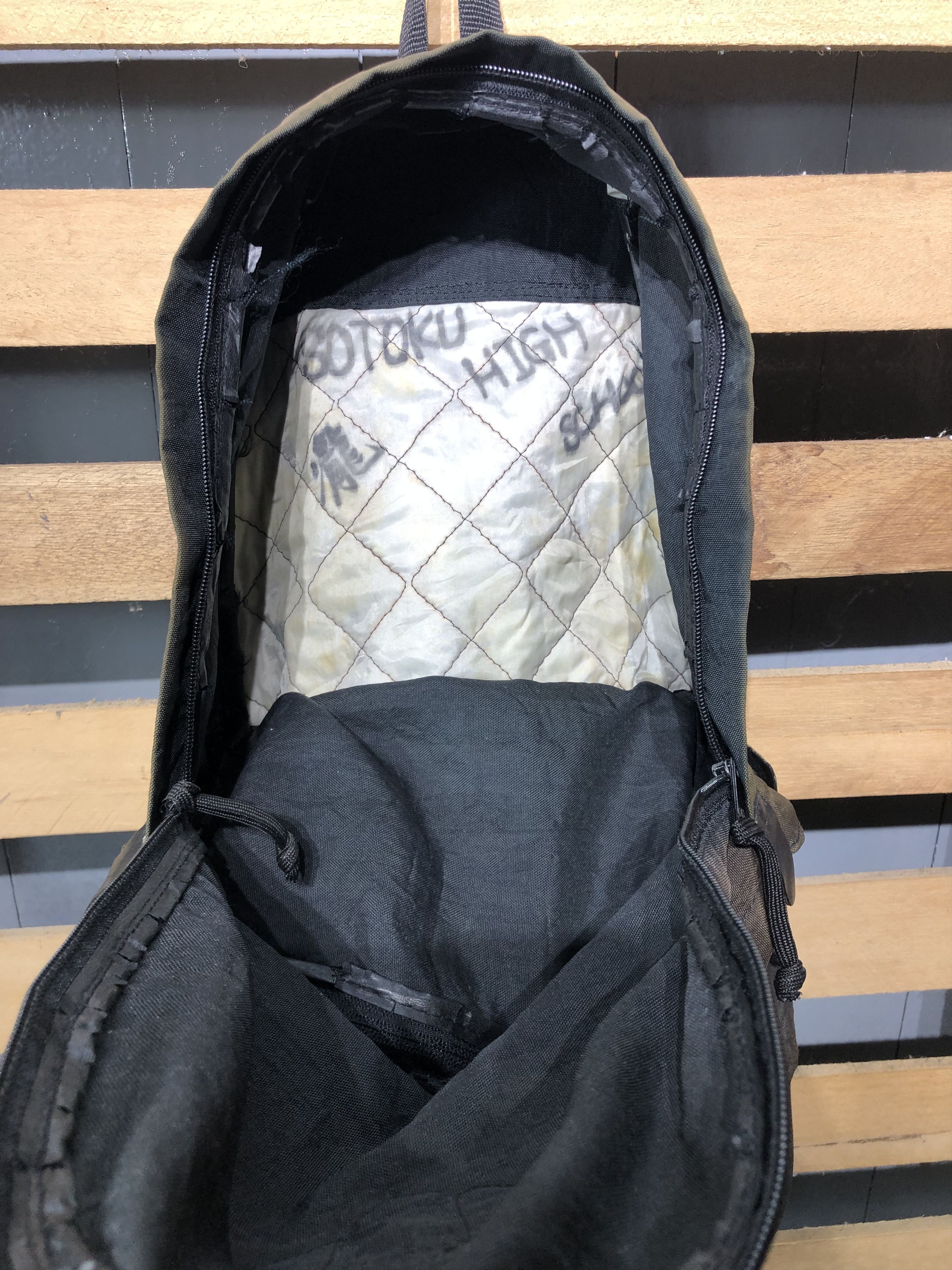 Other Japanese OutdoorLife Big Sun Style Nylon Backpack Size ONE SIZE - 5 Thumbnail