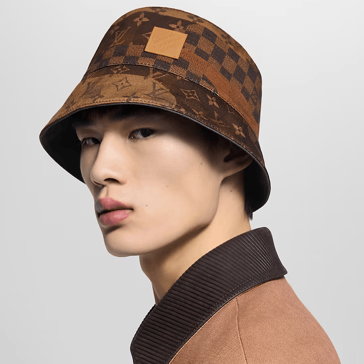 Louis Vuitton Monogram Landscape Reversible Bucket Hat Size ONE SIZE - 7 Thumbnail