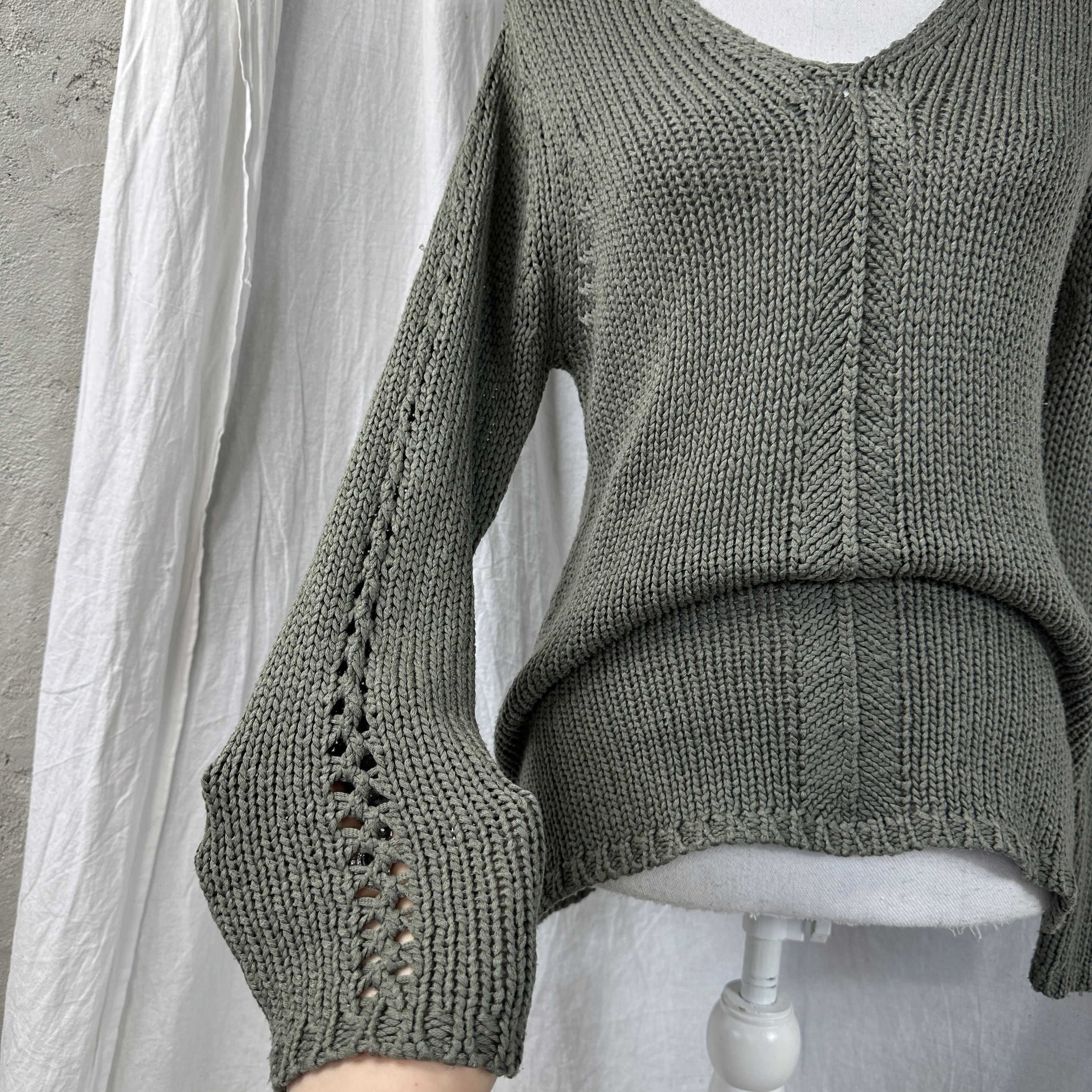Vintage Vintage Casual Preppy Old Money Mesh Sweater 00s Size US M / EU 48-50 / 2 - 4 Thumbnail