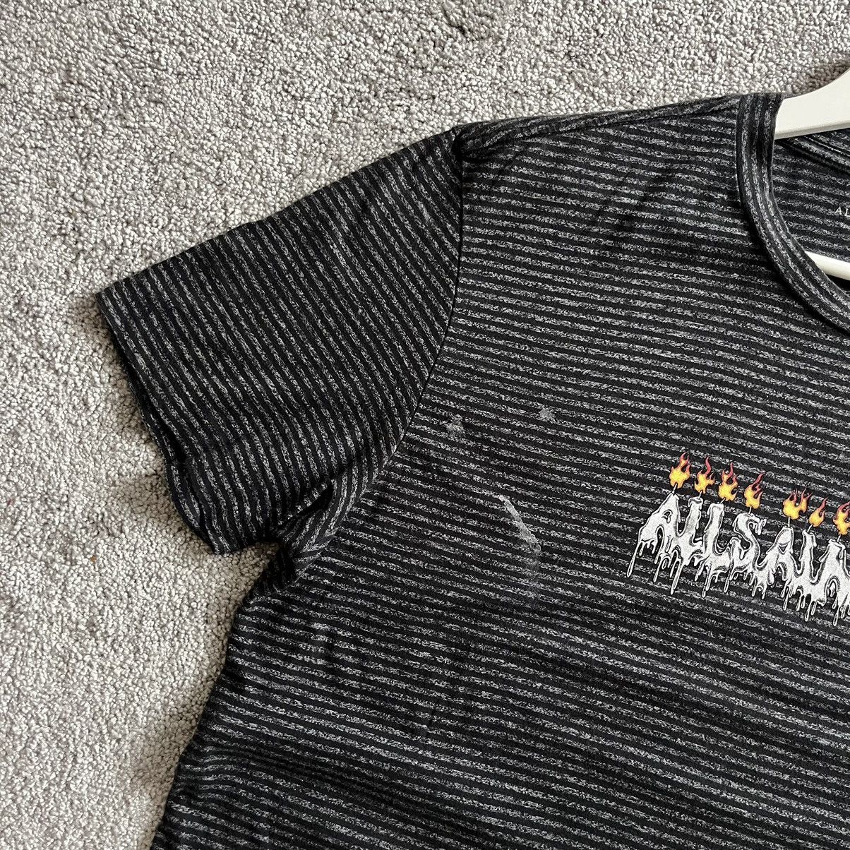 Allsaints Distressed All Saints Centre Logo Tee Size US S / EU 44-46 / 1 - 3 Thumbnail