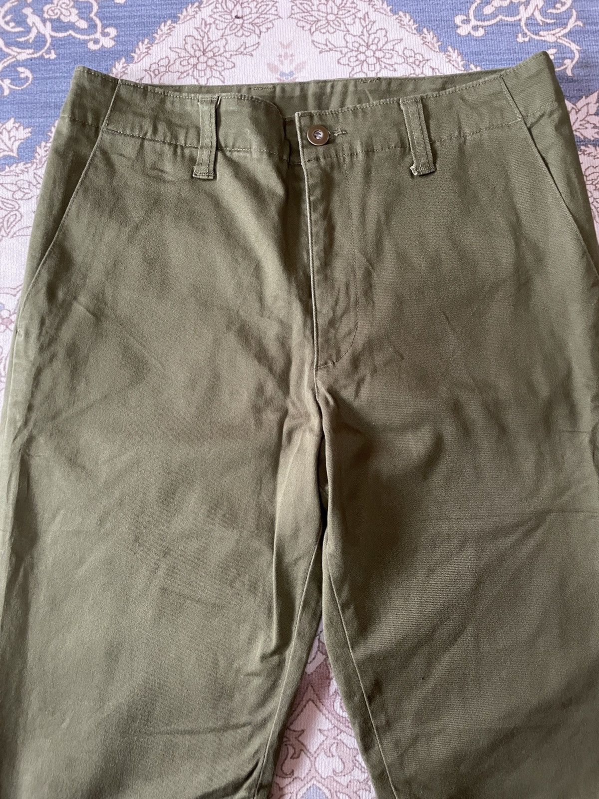 Number (N)ine Number nine Cropped military denim fatigue size 3 designer Size US 30 / EU 46 - 4 Thumbnail