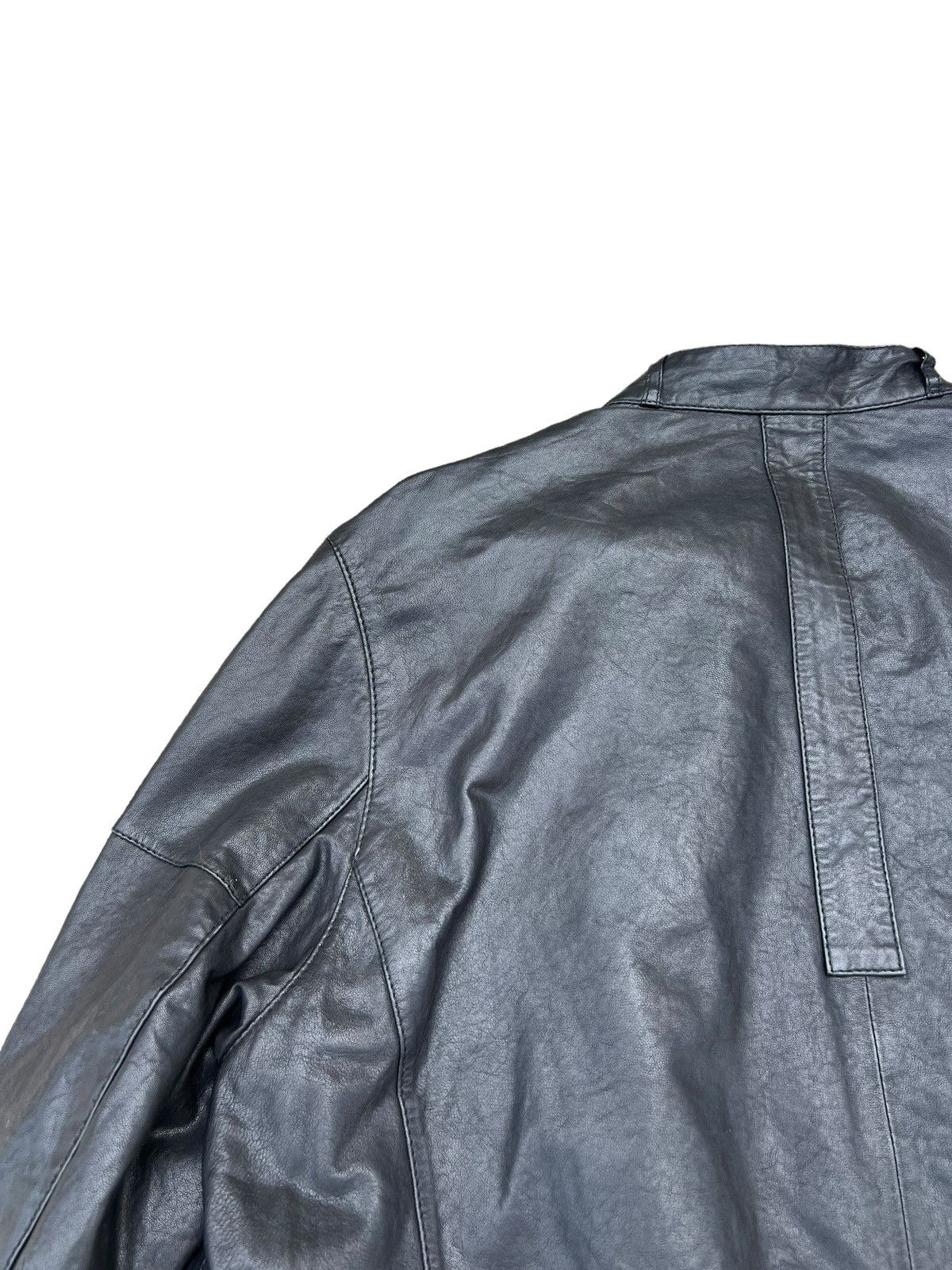 Saba Mens SABA MW10075 Lamb Leather Racer Jacket Size US S / EU 44-46 / 1 - 19 Thumbnail