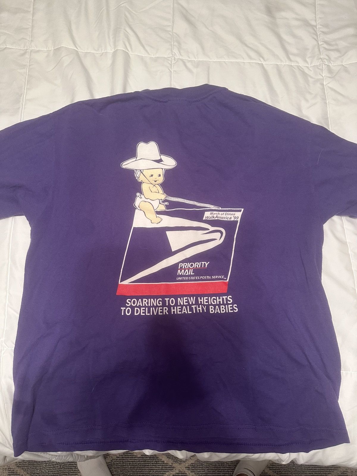 Hanes × Vintage Vintage 1999 US Postal Service Shirt Size US L / EU 52-54 / 3 - 2 Thumbnail