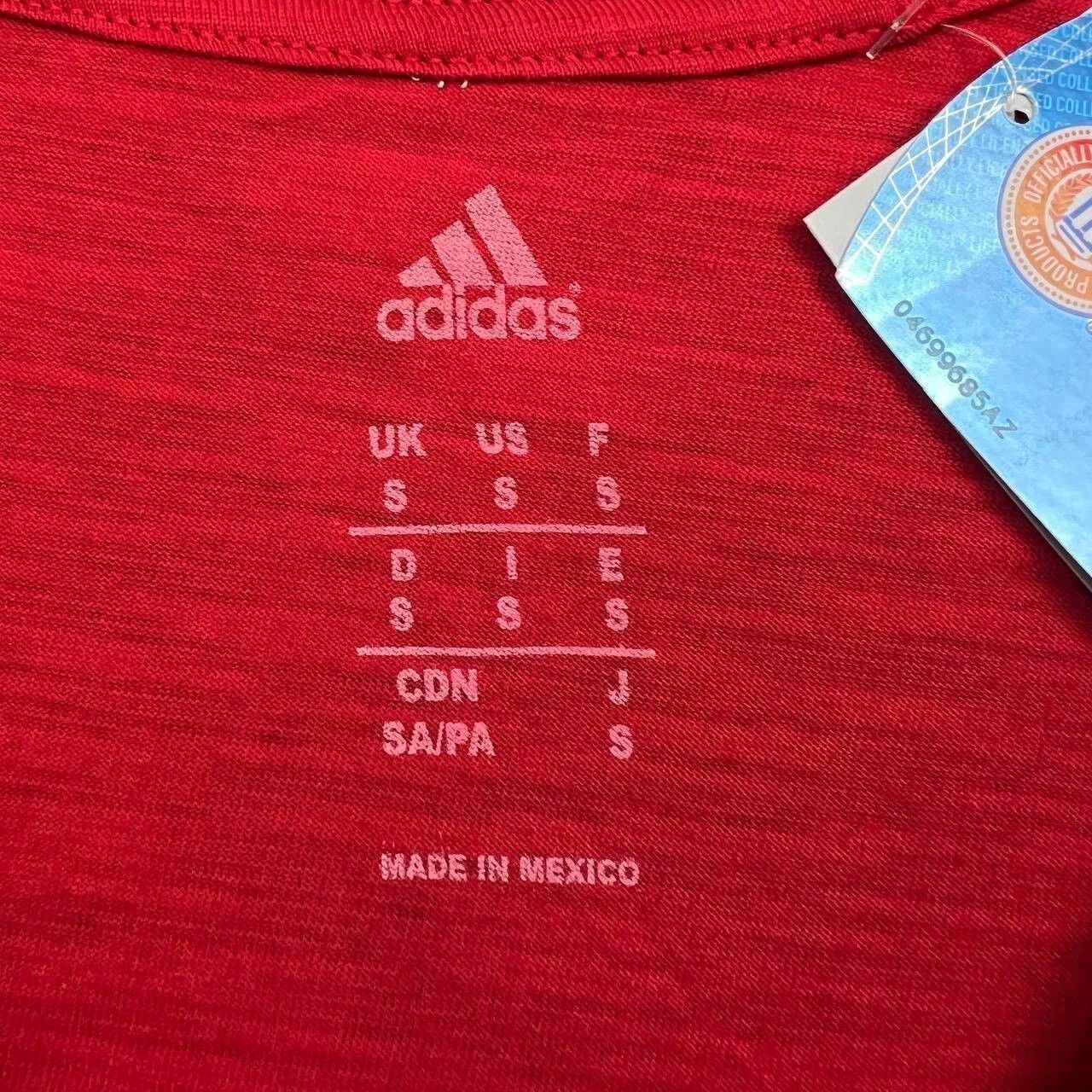 Adidas Louisville Cardinals Shirt Women Short Sleeve V-Neck New S Size S / US 4 / IT 40 - 6 Thumbnail