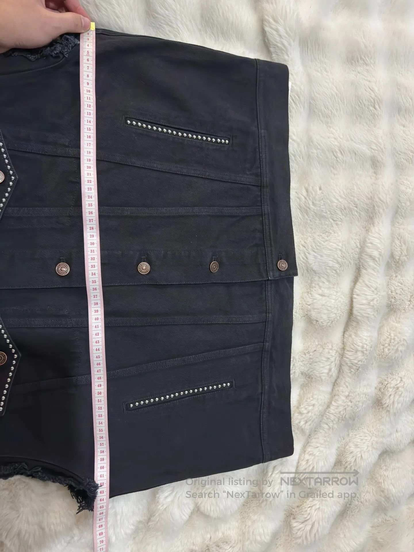 Celine CELINE Studded Heavy Duty Men's Denim Jacket| Size US M / EU 48-50 / 2 - 8 Thumbnail