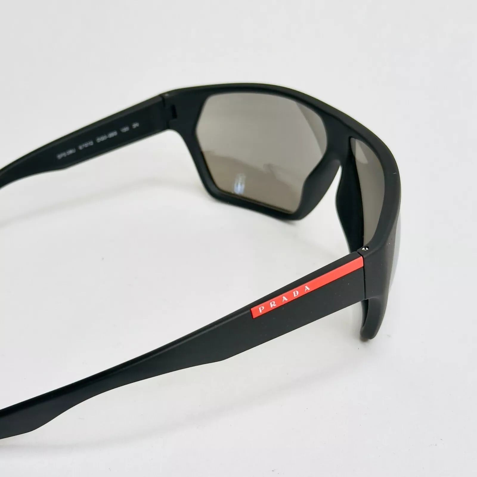 Prada PRADA LINEA ROSSA ACTIVE 08U Black Sport Sunglasses PS08US Size ONE SIZE - 8 Thumbnail