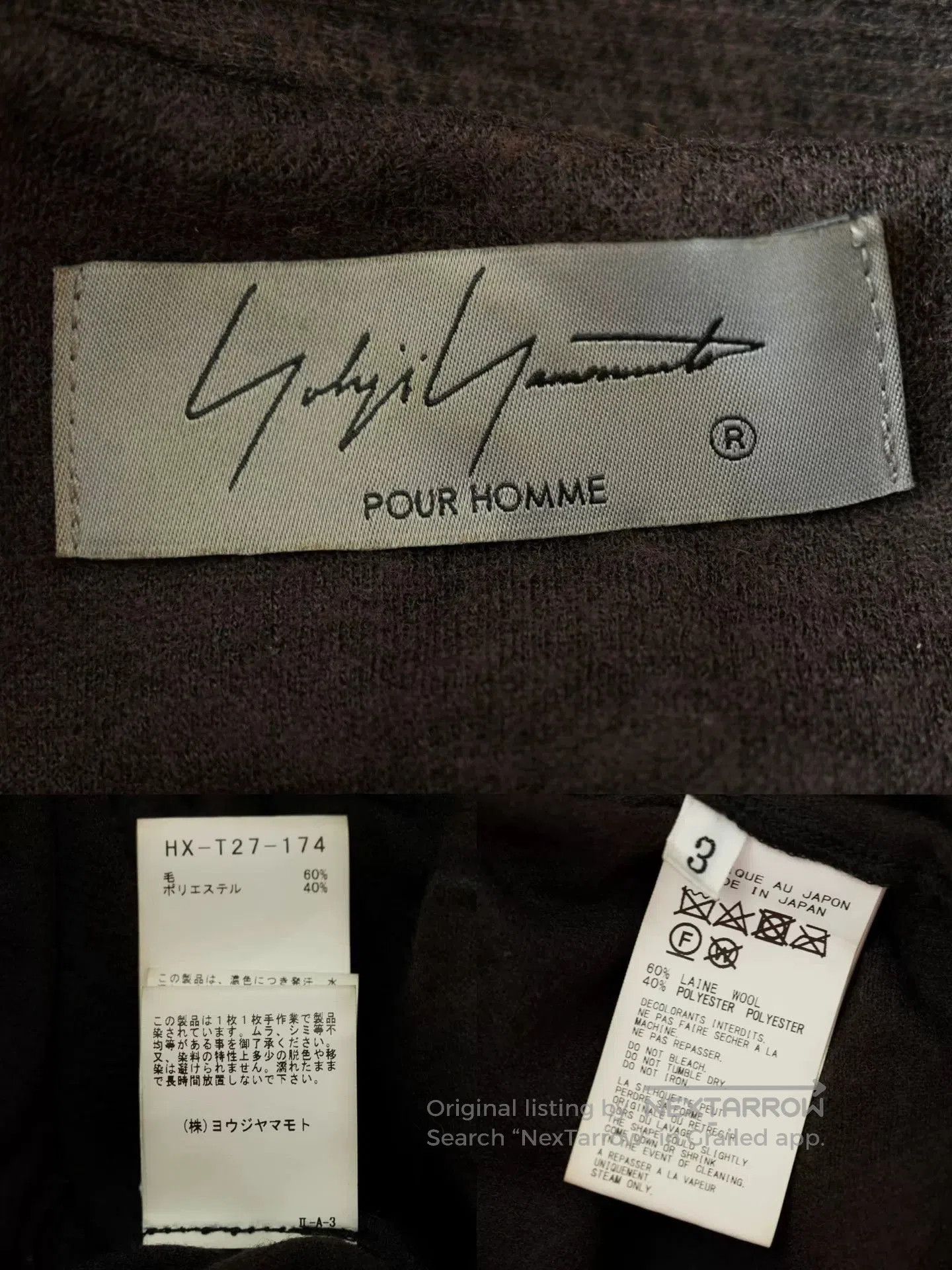 Yohji Yamamoto Yohji Yamamoto Unique Scarf Coat. Size L / US 10 / IT 46 - 8 Thumbnail