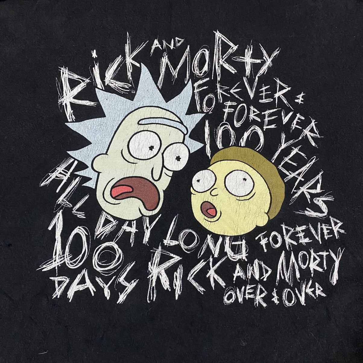 Cartoon Network × Vintage Distressed rick and morty Size US XL / EU 56 / 4 - 2 Thumbnail