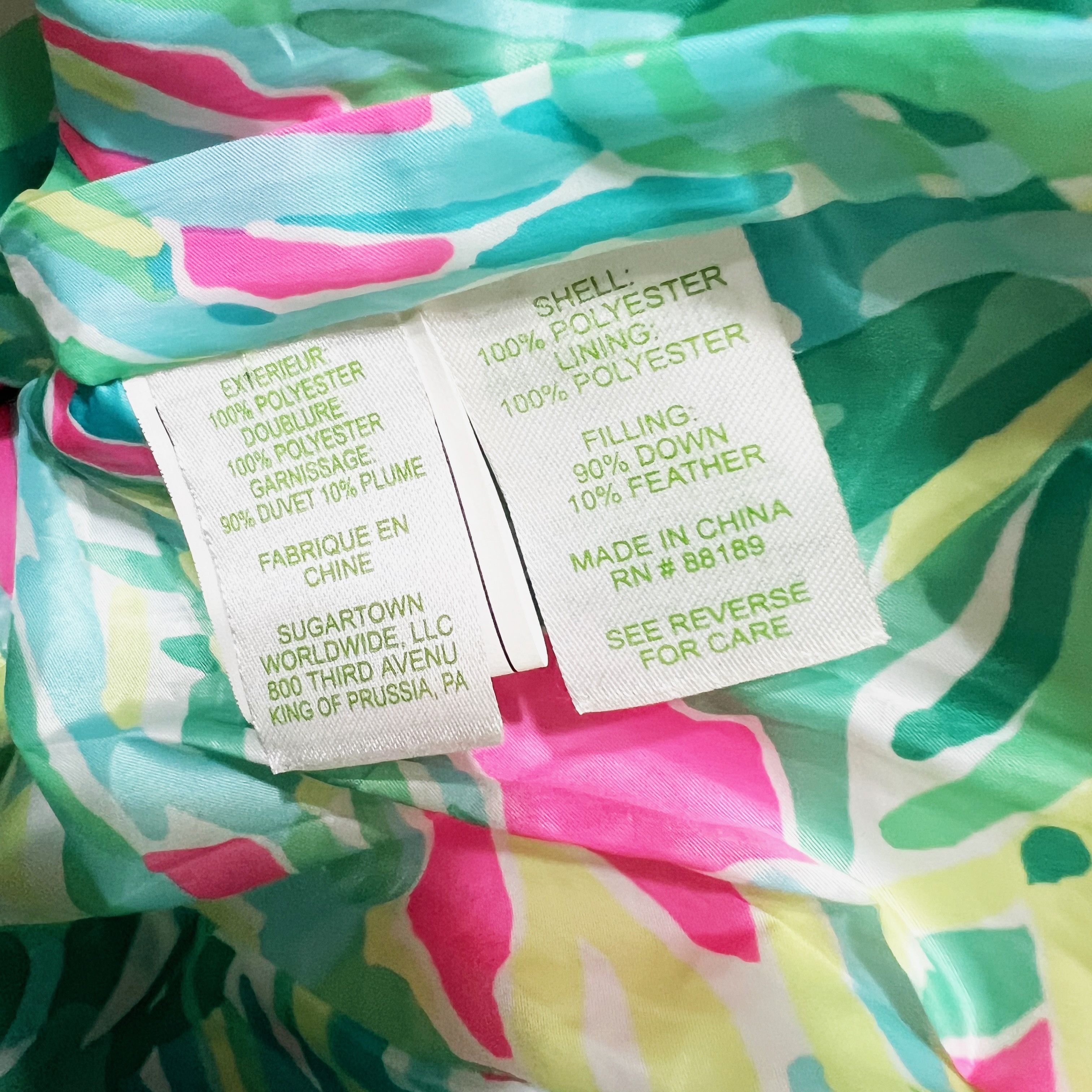 Lilly Pulitzer Lilly Pulitzer Isabelle Down Feather Quilted Size M / US 6-8 / IT 42-44 - 3 Thumbnail