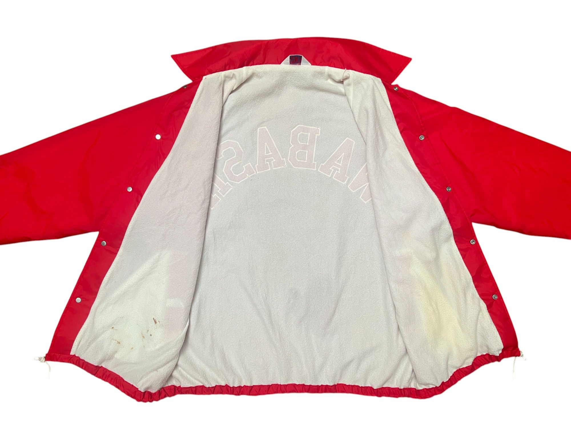 Vintage Vintage Wabash College Size XL Indiana Nylon Snap Jacket Size US XL / EU 56 / 4 - 3 Thumbnail