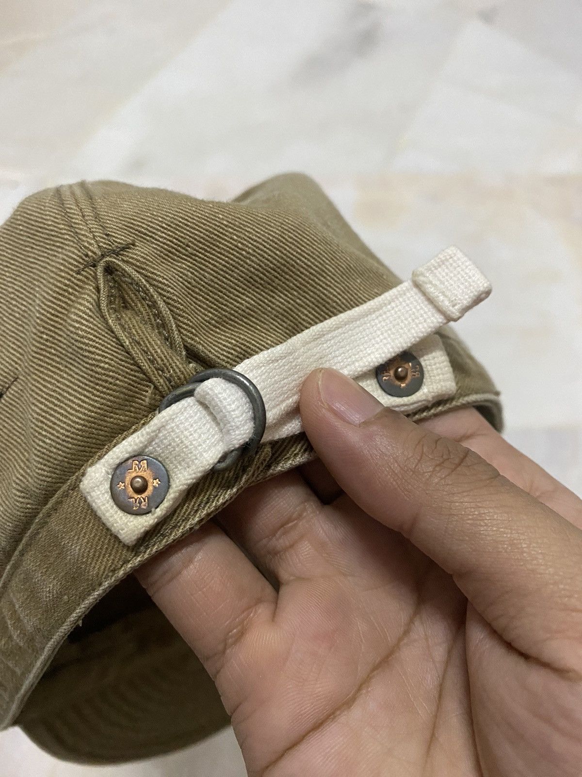 Polo Ralph Lauren Vintage Rare Double Ralph Lauren denim canvas Size ONE SIZE - 6 Thumbnail