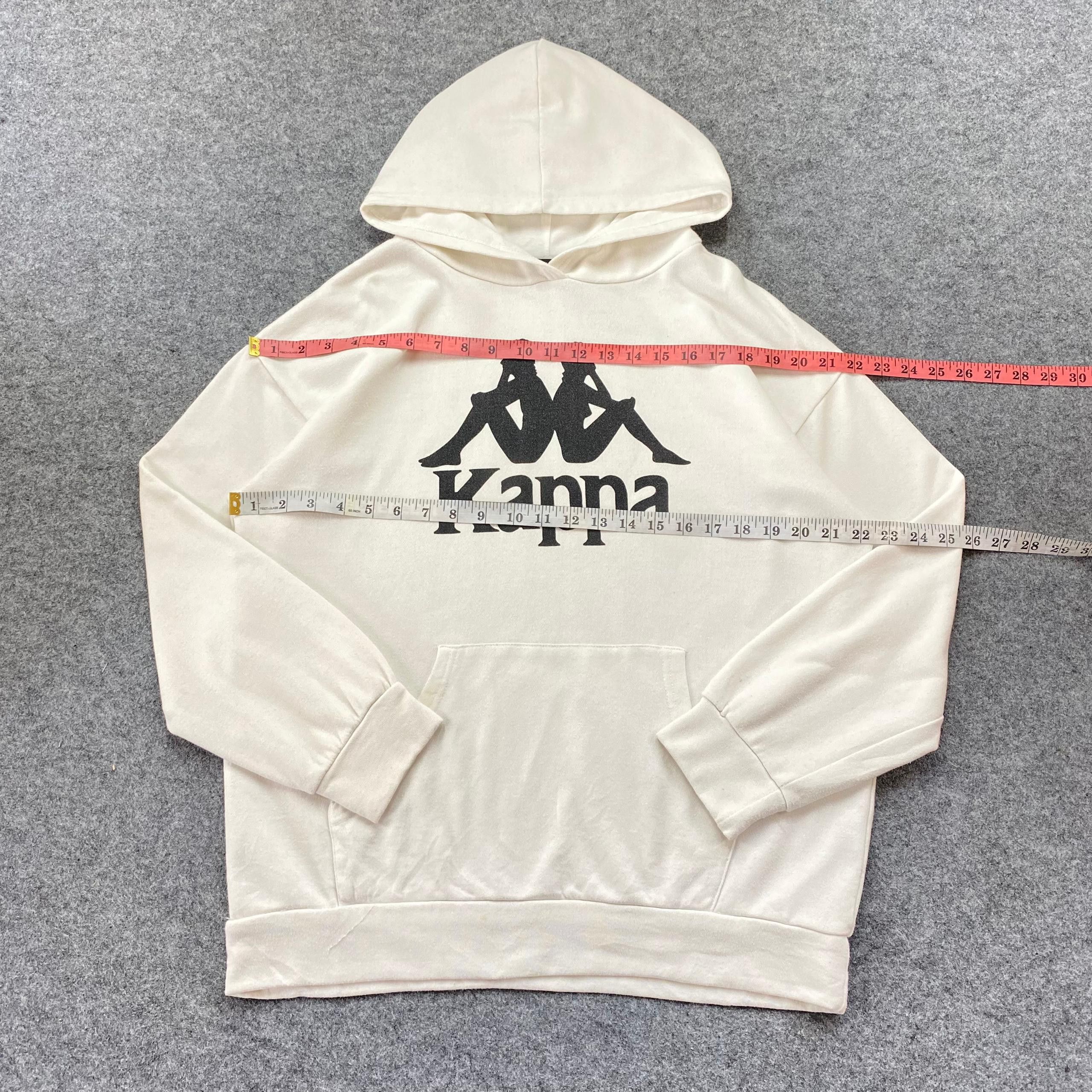 Kappa Vintage Kappa Hoodies Size US XL / EU 56 / 4 - 3 Thumbnail