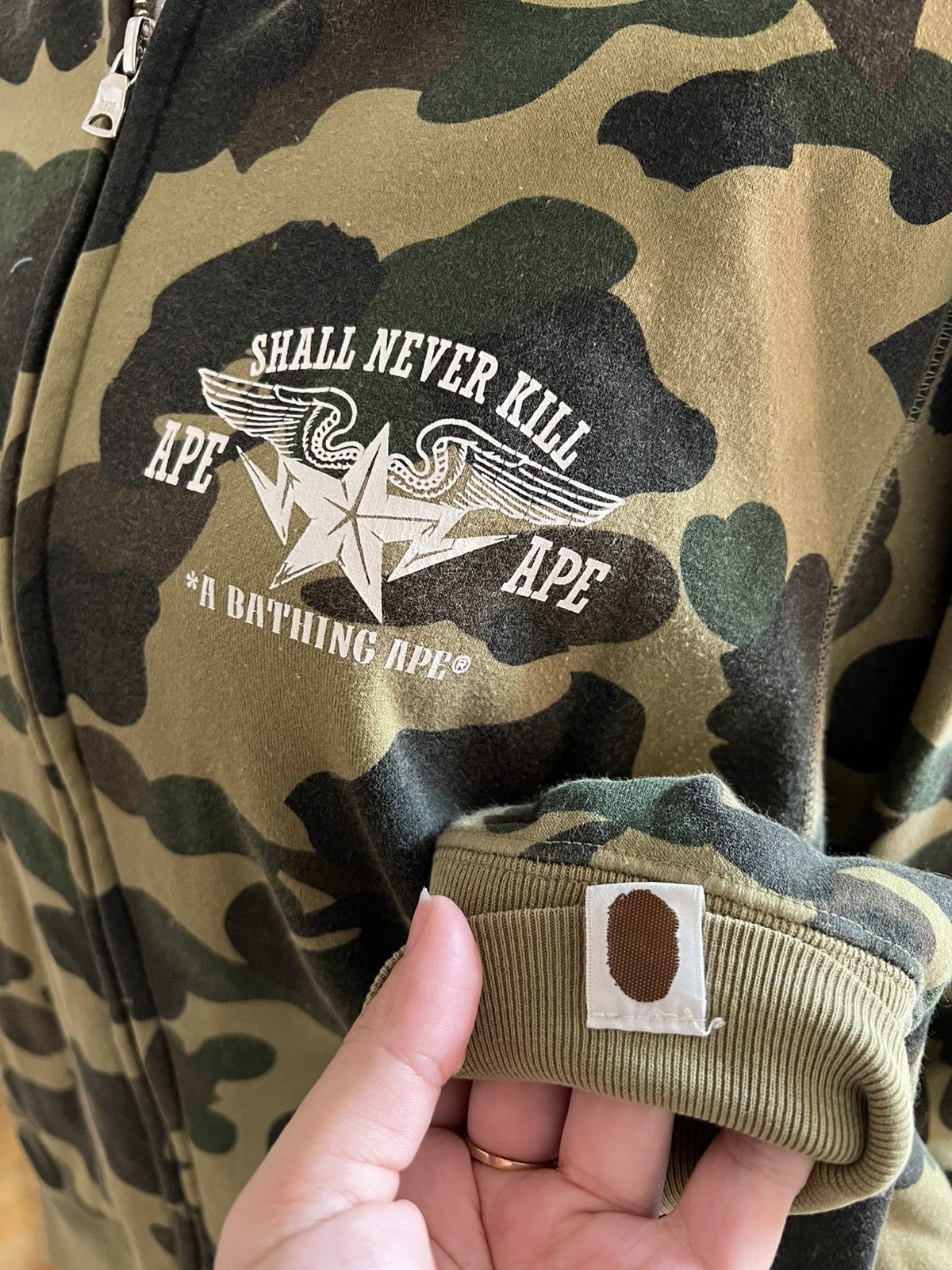 BAPE Camo Zip-Up