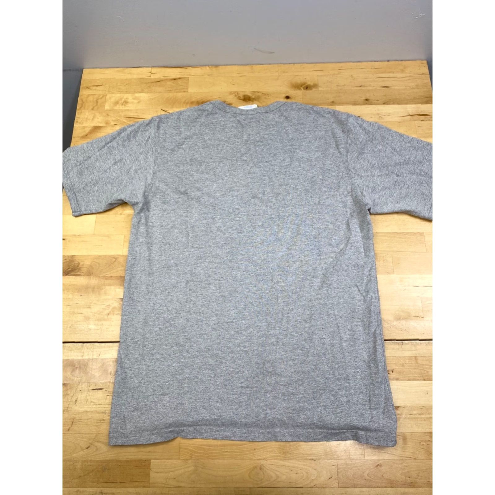 Champion VINTAGE Champion T Shirt Mens M Gray Velvet Logo Short Sleeve Casual 10542 Size US M / EU 48-50 / 2 - 8 Thumbnail