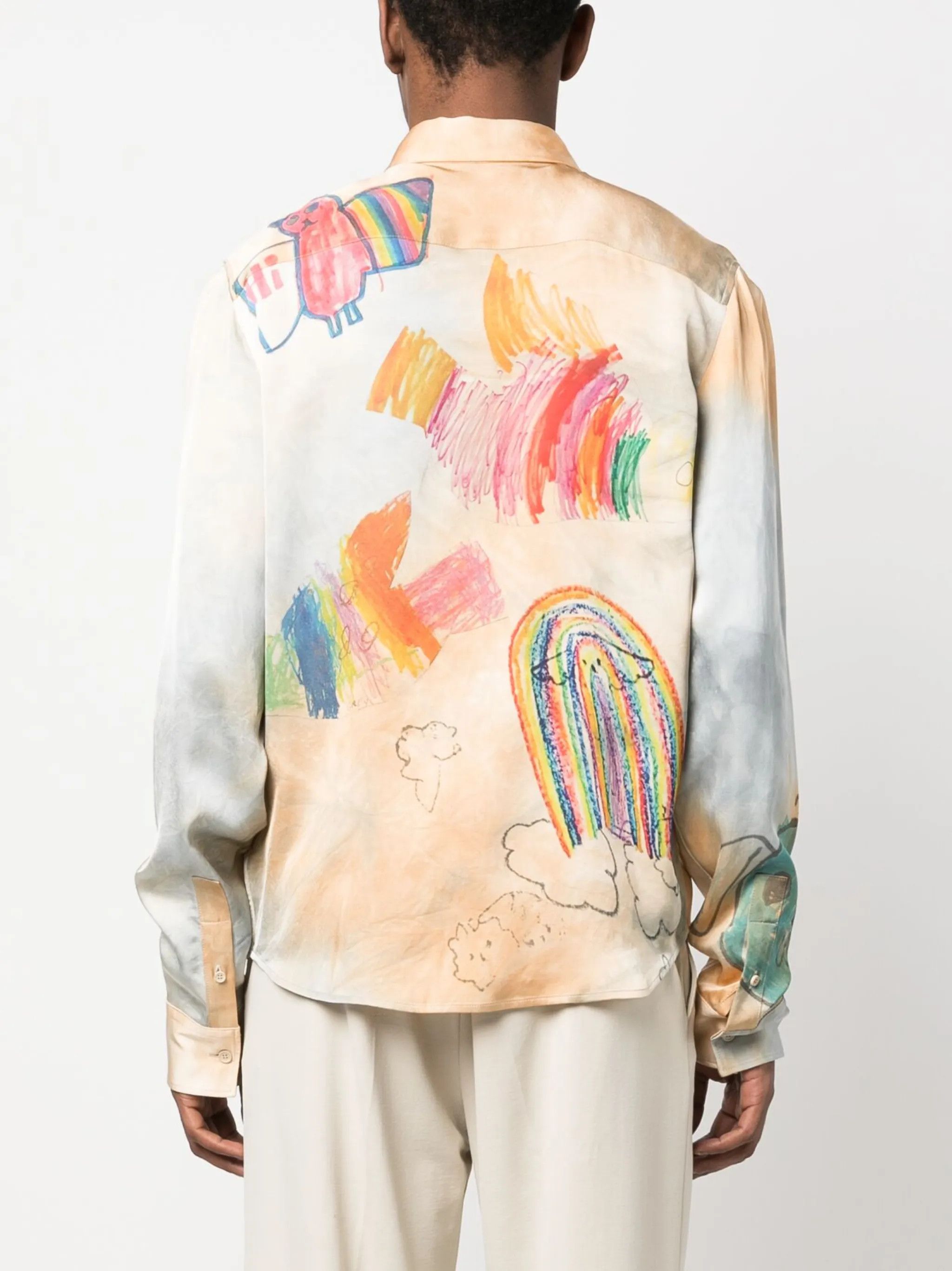 Off-White o1y0325 Patterned Shirt in Multicolor Size US M / EU 48-50 / 2 - 4 Thumbnail