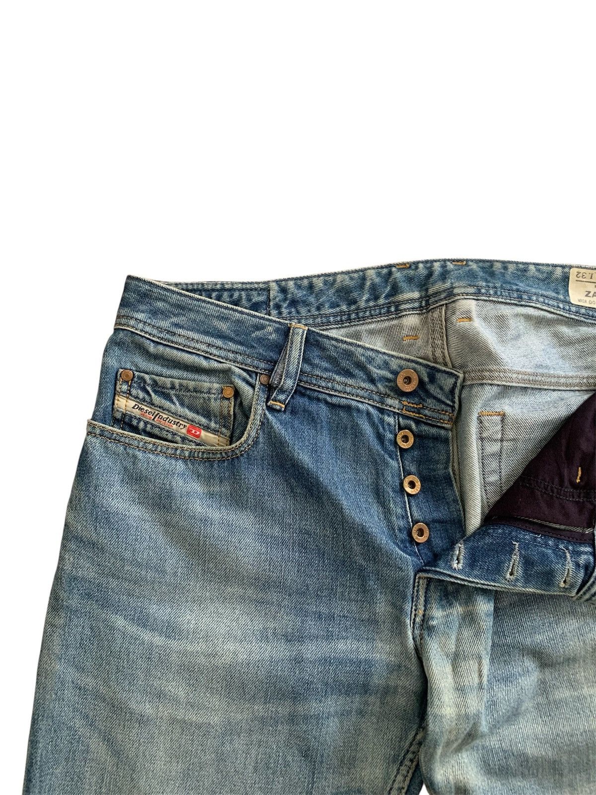 Diesel Diesel Industry Zathan Reguler Bootcut Faded Jeans Size US 32 / EU 48 - 5 Thumbnail