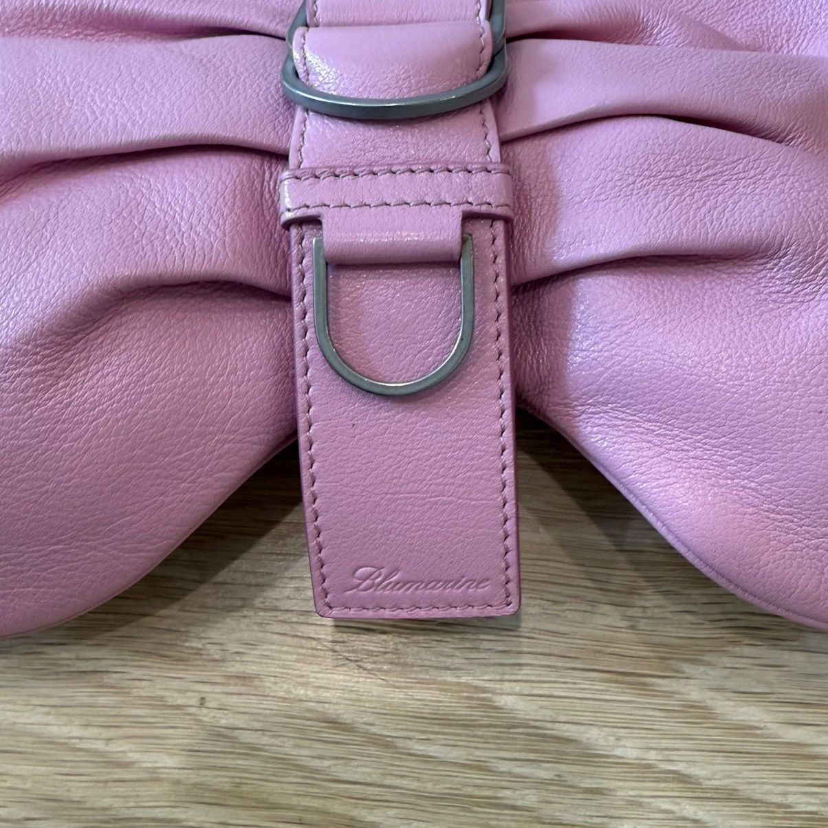 Blumarine Blumarine Small Butterfly Leather Shoulder Bag Size ONE SIZE - 3 Thumbnail