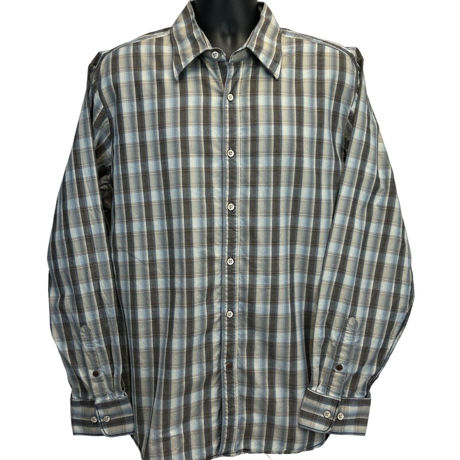 Tommy Bahama Tommy Bahama Plaid Button Front Shirt XL X-Large Size US XL / EU 56 / 4 - 2 Thumbnail