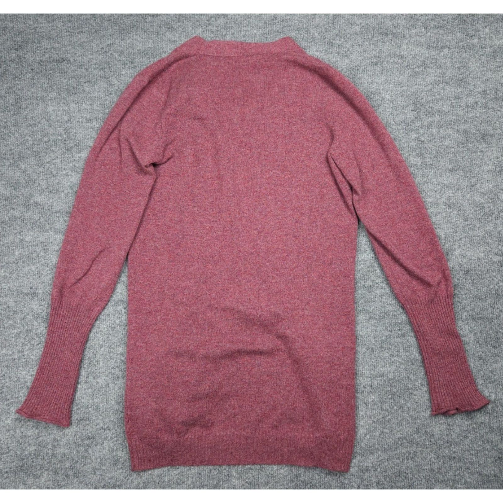 Brunello Cucinelli Brunello Cucinelli Cardigan Sweater Womens XS Pink Cashmere Knit - Holes - Casual Business Size XS / US 0-2 / IT 36-38 - 3 Thumbnail