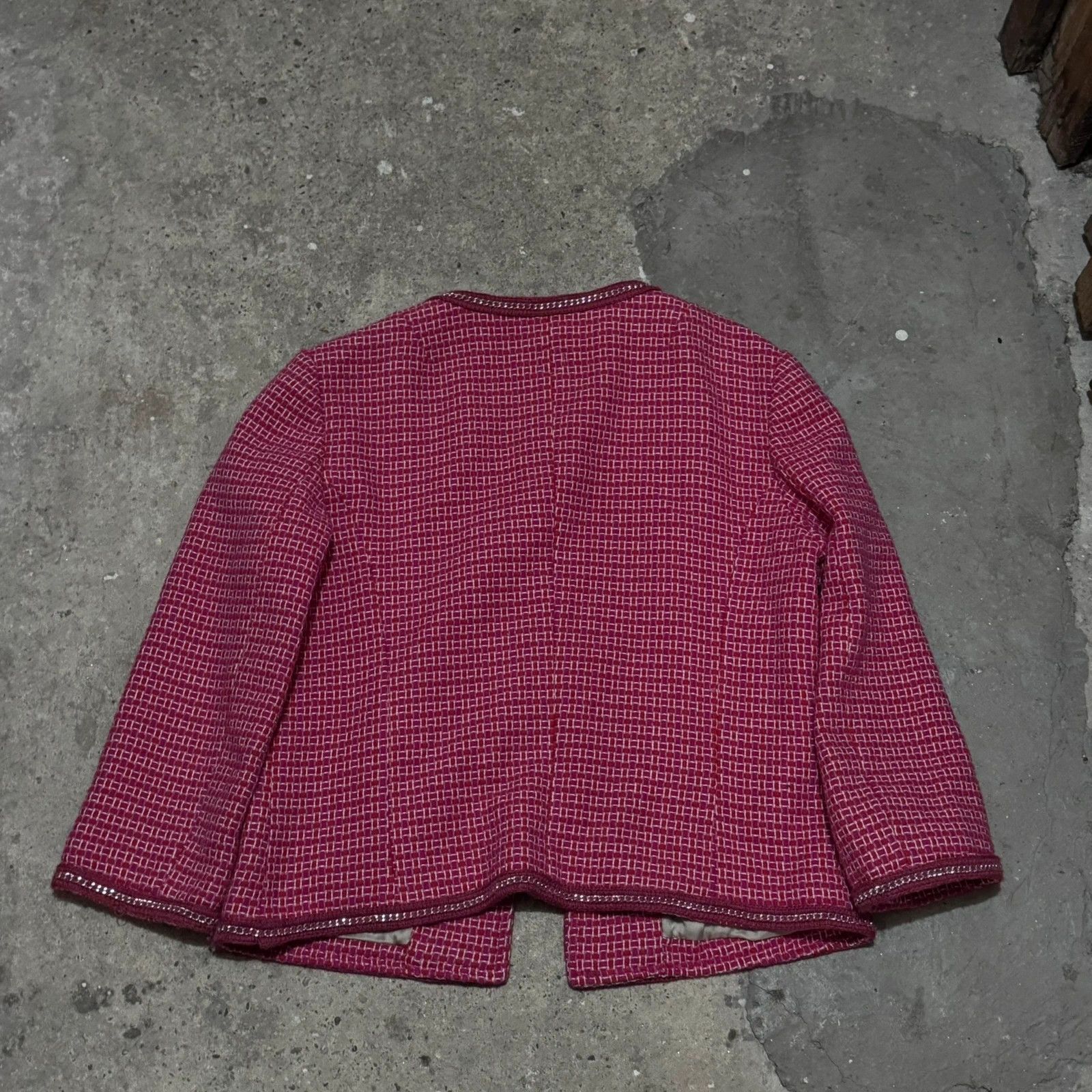 Coming Soon Coming soon tweed jacket Size M / US 6-8 / IT 42-44 - 3 Thumbnail