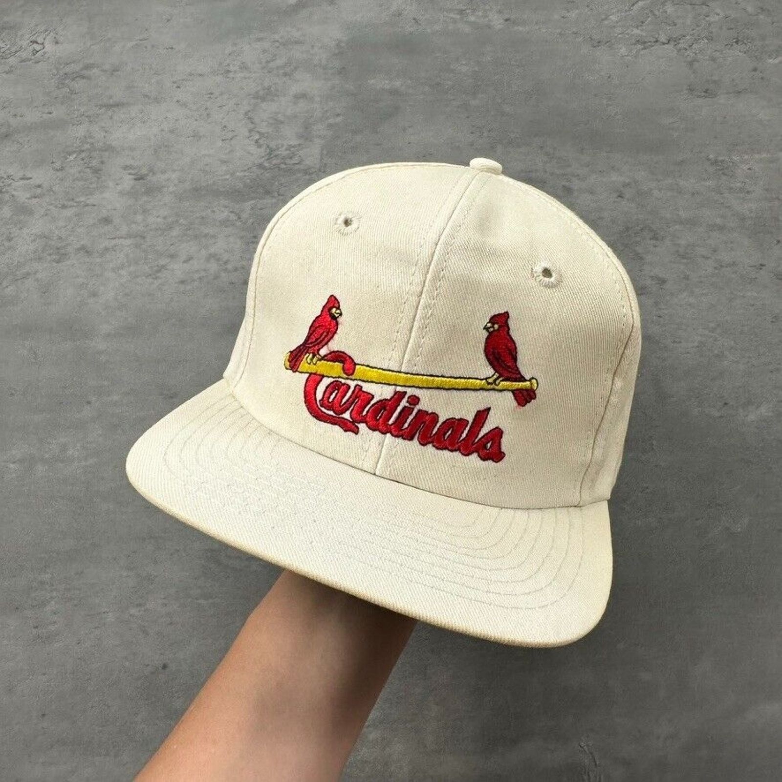 MLB Vintage Deadstock NWT St. Louis Cardinals MLB Twins Hat Size ONE SIZE - 1 Thumbnail