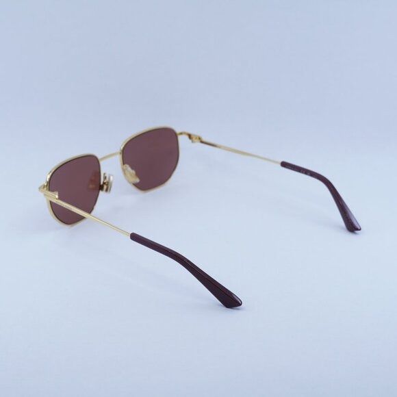 Bottega Veneta 🕶️ New Bottega Veneta BV1301S 003 Sunglasses - Gold Frame Size ONE SIZE - 4 Thumbnail