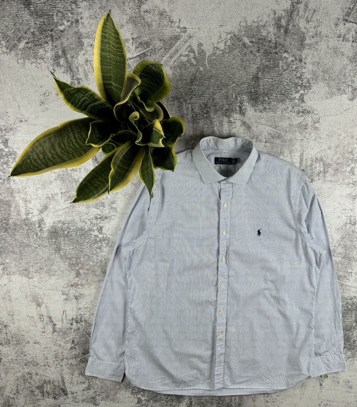 Polo Ralph Lauren Polo Ralph Lauren Checked Striped Longsleeve Button Shirt Size US XL / EU 56 / 4 - 1 Thumbnail