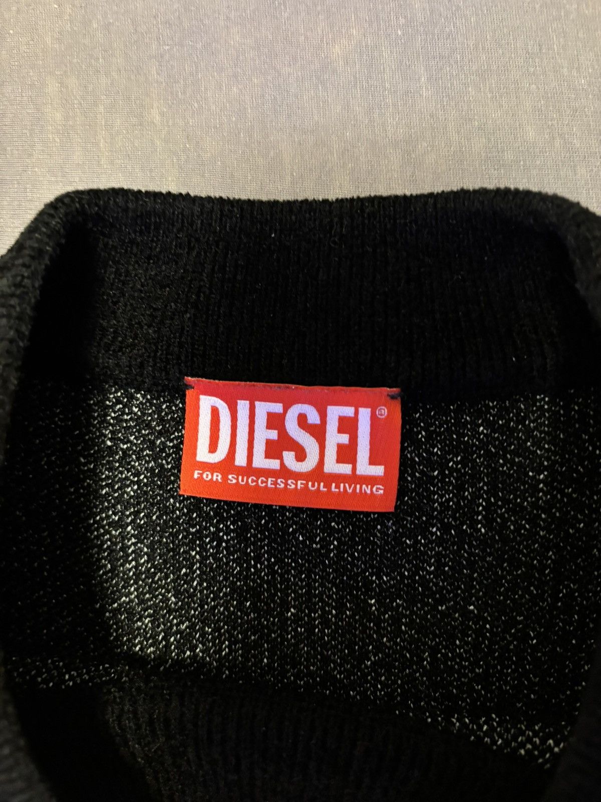 Diesel Diesel K-Tria Sweatshirt with distressed oval D Size US S / EU 44-46 / 1 - 3 Thumbnail