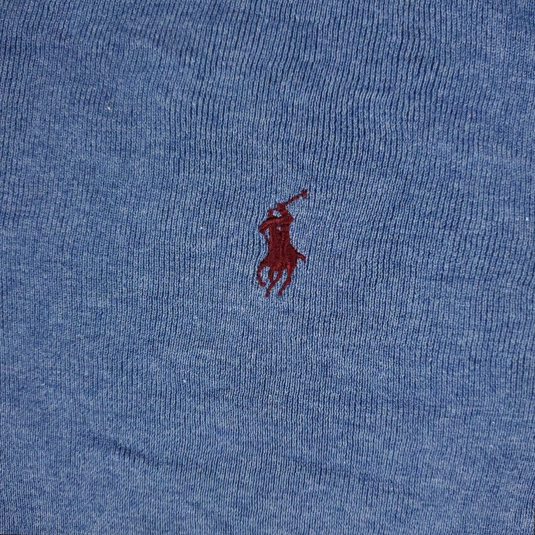 Ralph Lauren Polo Ralph Lauren Mens XL Blue Pony Sweater Casual Pullover Size US XL / EU 56 / 4 - 2 Thumbnail