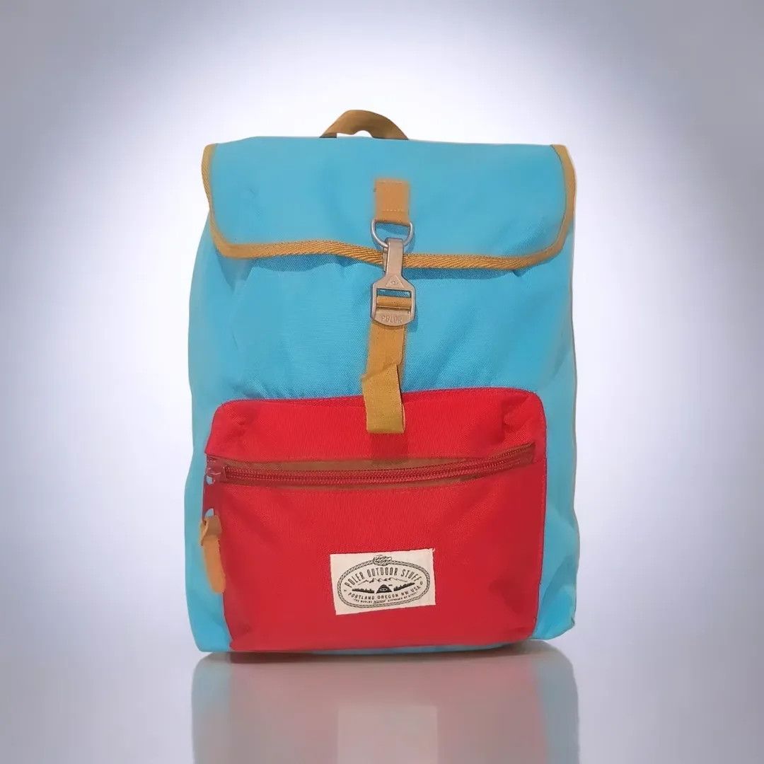 Poler Poler Field Pack Blue Sky / Red Backpack Size ONE SIZE - 1 Thumbnail
