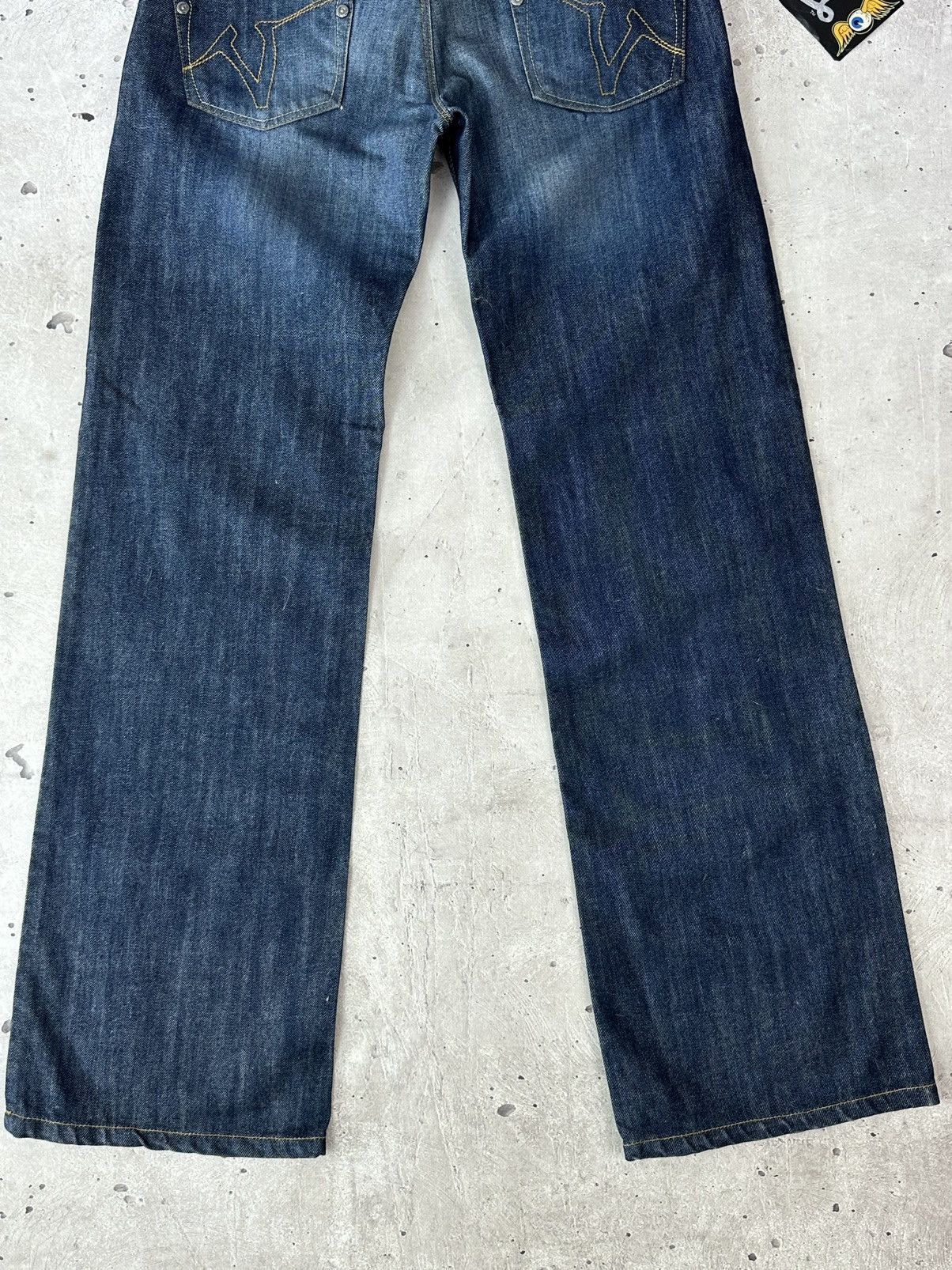 Von Dutch NEW Von Dutch Navy Washed Cotton Women’s Denim Pants Size 28" / US 6 / IT 42 - 11 Thumbnail