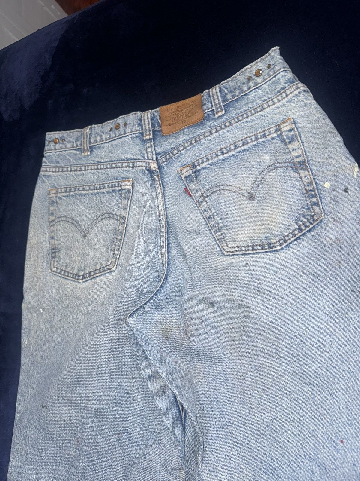 Other Sole In Viaggio Patchwork Levi’s Pants Size US 34 / EU 50 - 9 Thumbnail
