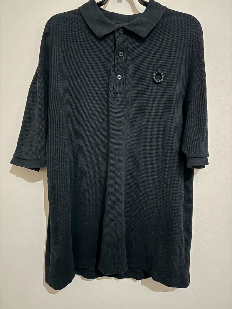 Raf Simons Fred Perry x Raf Simons Black Portrait Polo - dmc Size US S / EU 44-46 / 1 - 1 Thumbnail