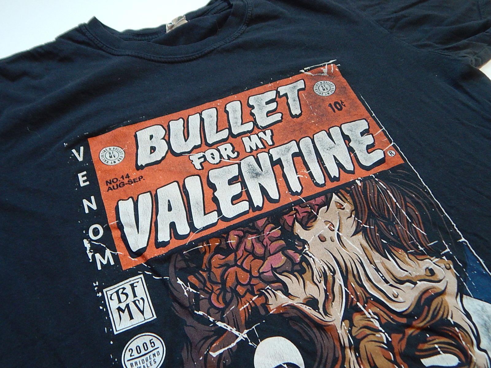 Band Tees bullet for my valentine venom emo metal rock band tee Size US L / EU 52-54 / 3 - 3 Thumbnail