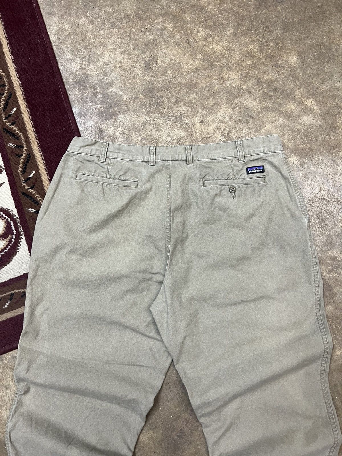 Patagonia × Vintage Y2K Patagonia Tan Hiking Gorpcore Chino Pants Size US 38 / EU 54 - 2 Thumbnail