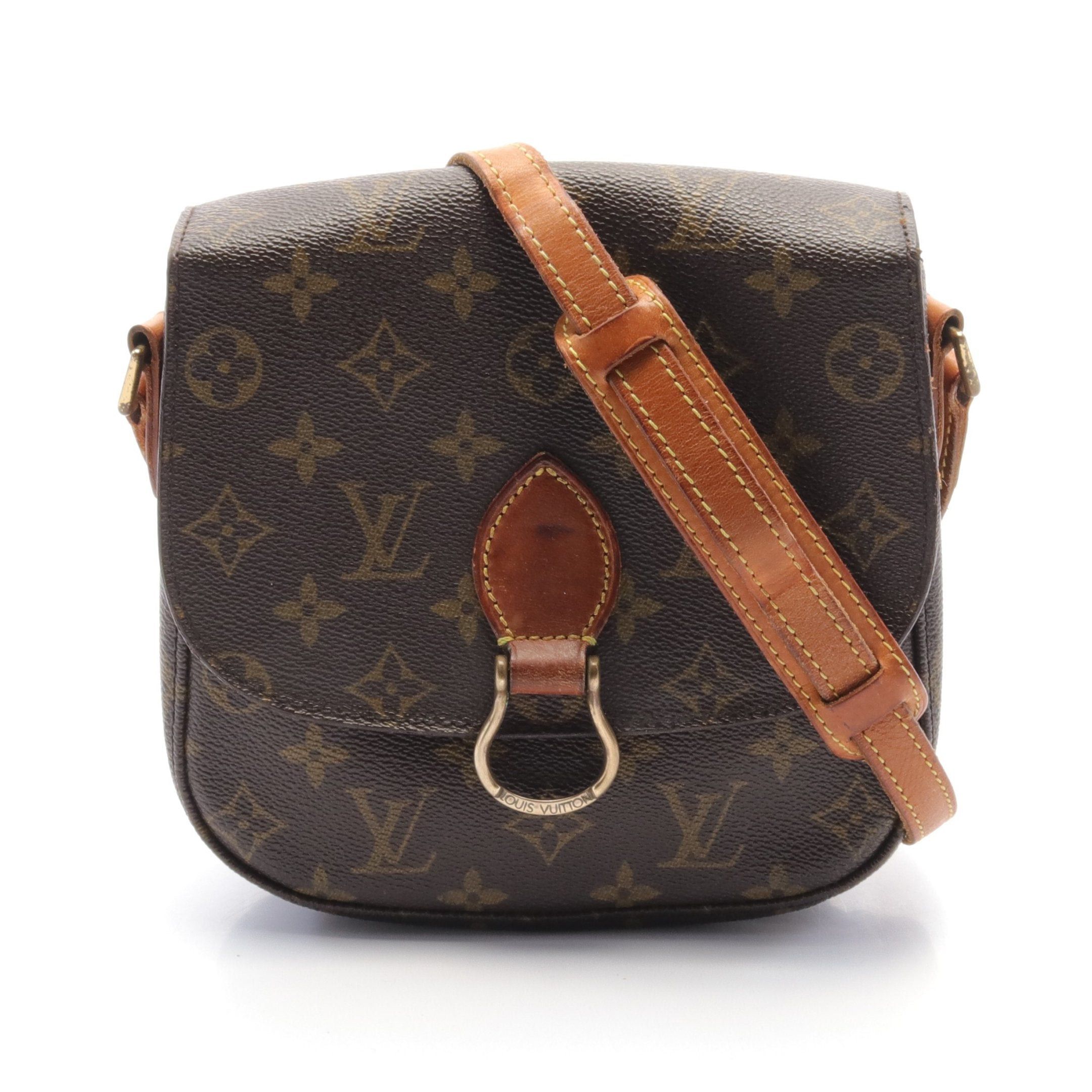 Louis Vuitton Louis Vuitton Sun Crew Mm Monogram Shoulder Bag Leather Brown Size ONE SIZE - 1 Thumbnail