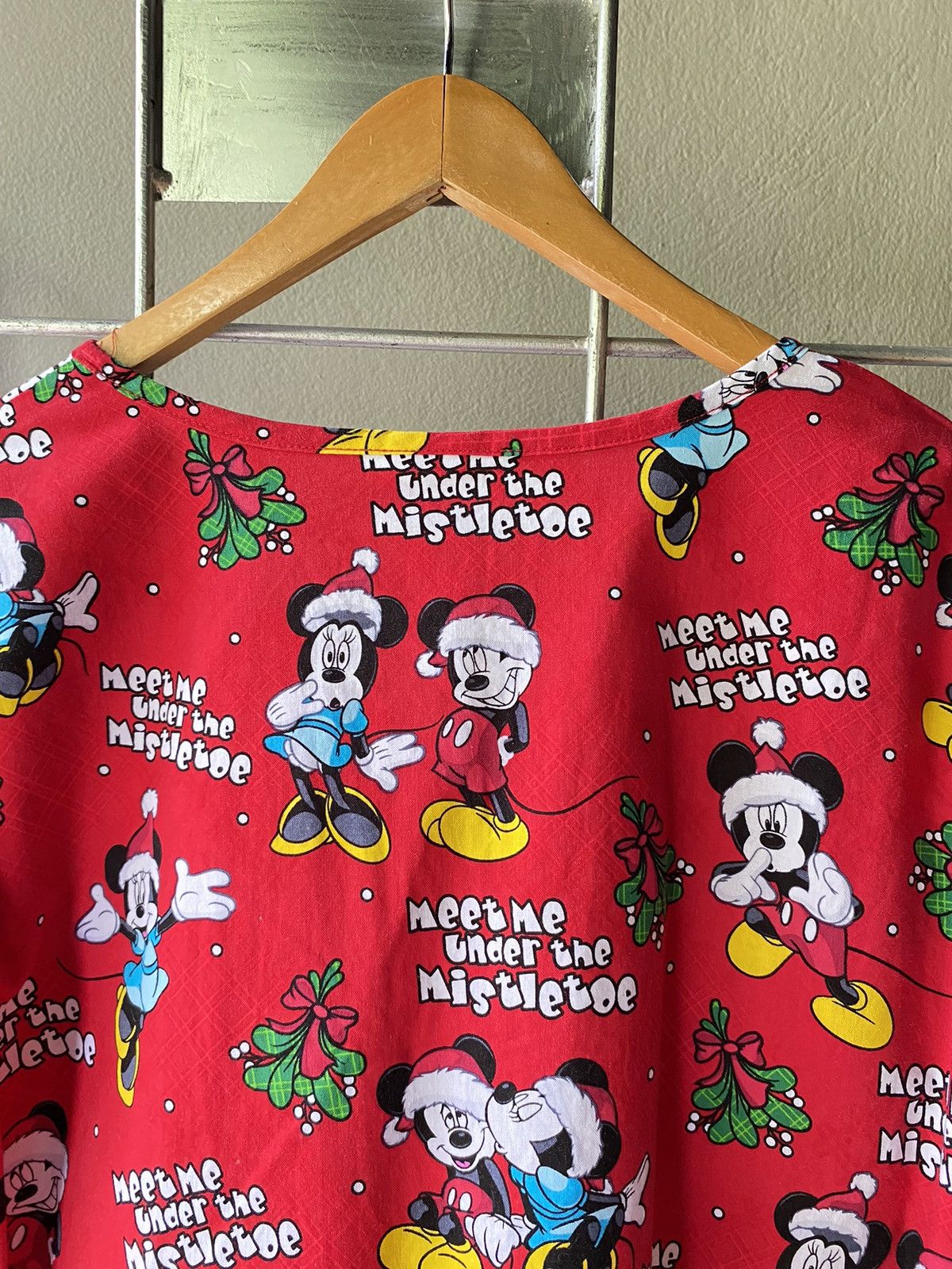 Mickey Mouse Mickey Mouse vintage v neck blouse Size ONE SIZE - 7 Thumbnail