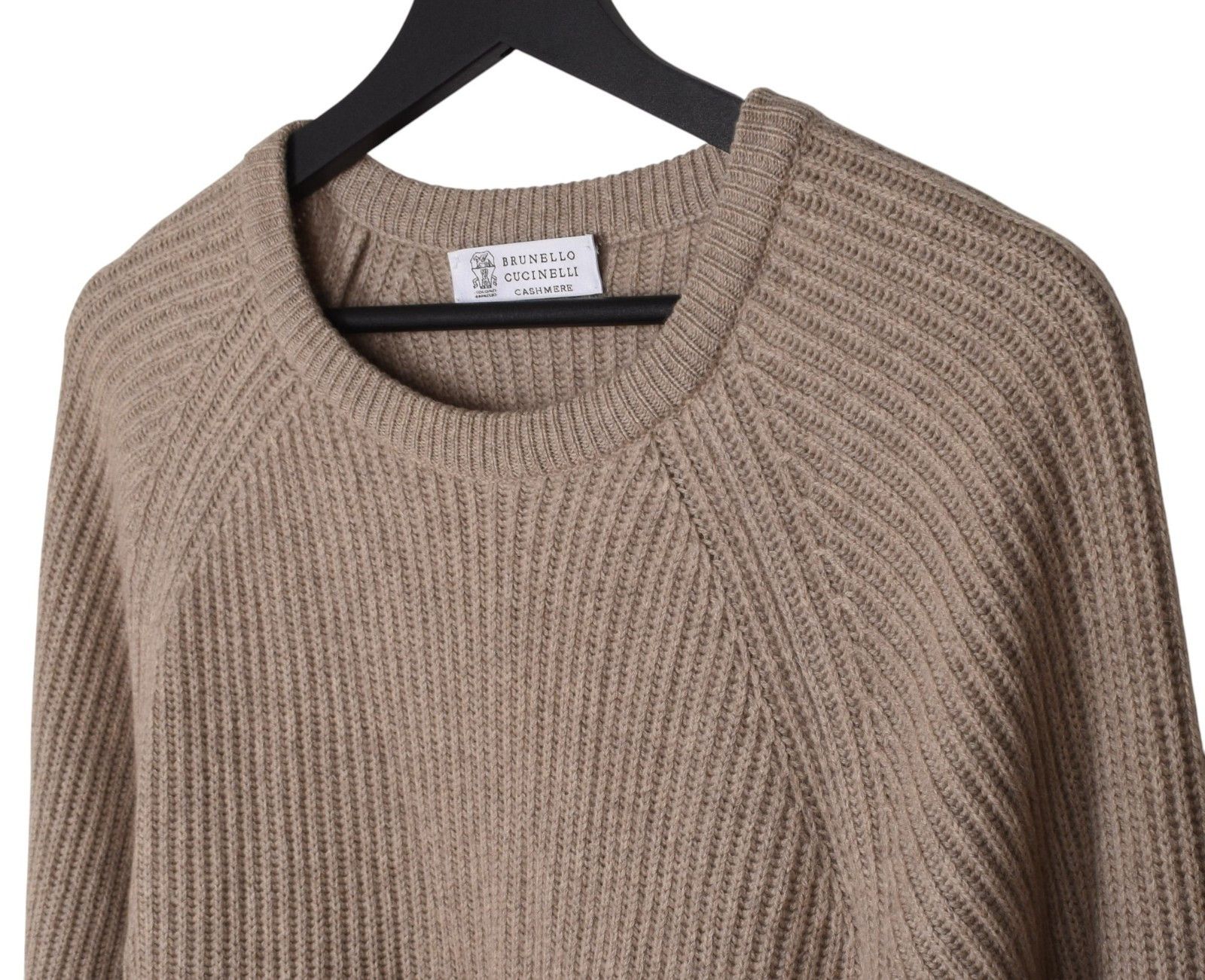 Brunello Cucinelli Brunello Cucinelli Men Sweater Knit Cashmere Crew XL, S1539 Size US XL / EU 56 / 4 - 2 Thumbnail