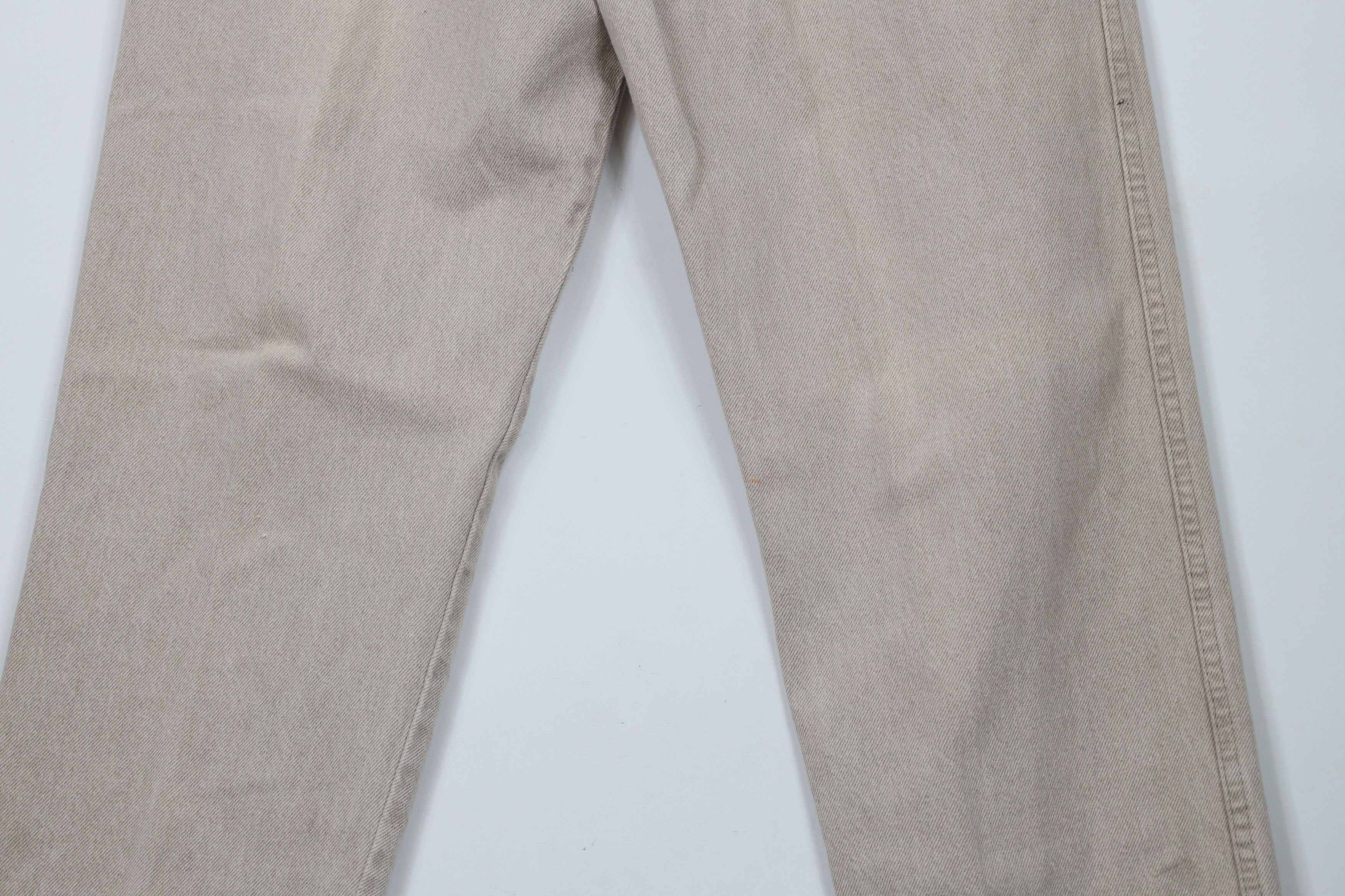 Vintage × Wrangler Vintage 90s Wrangler Fit Tapered Leg Denim Jeans Beige USA Size US 32 / EU 48 - 12 Thumbnail