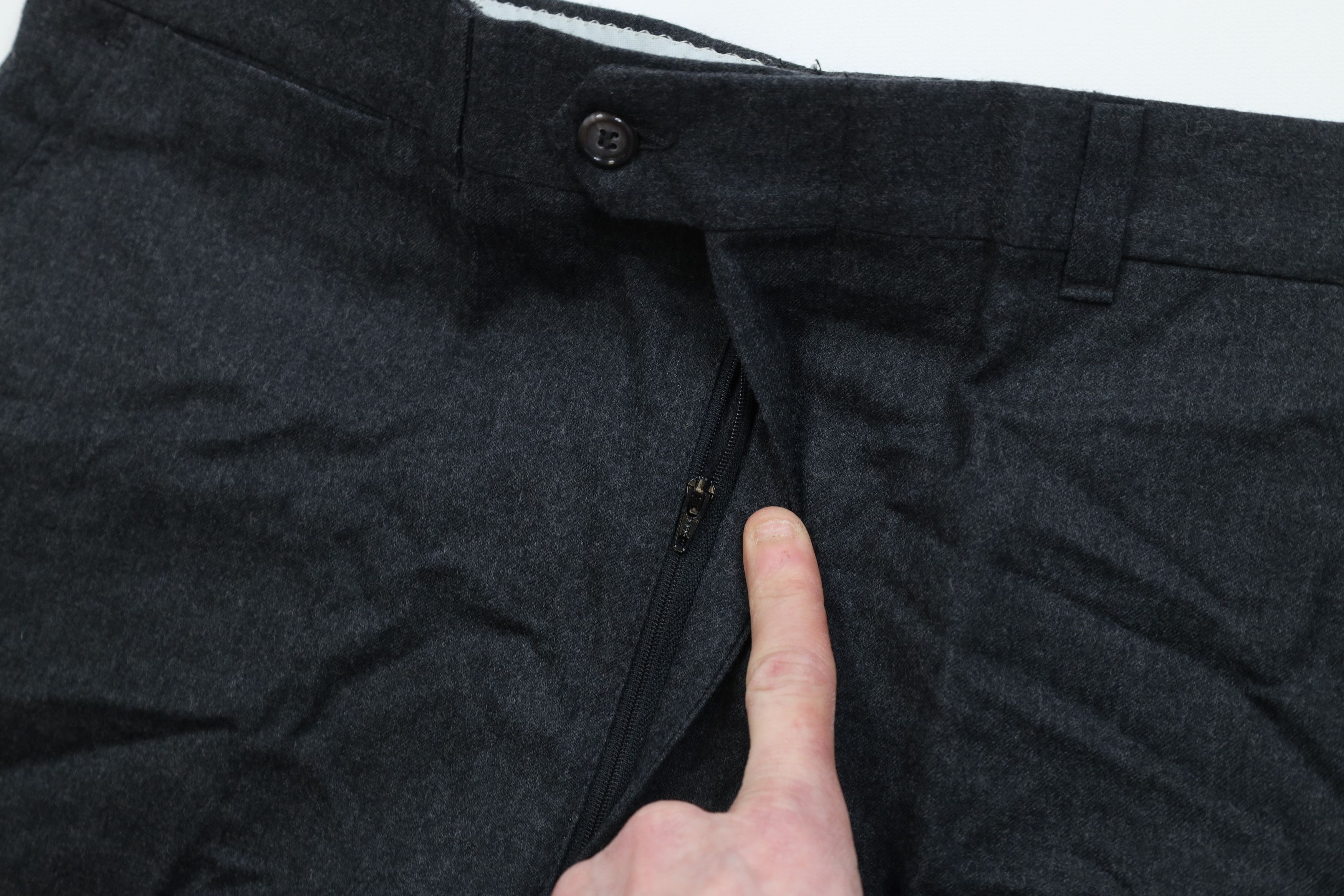 Vintage Vintage 70s Streetwear Knit Flared Wide Leg Chino Pants USA Size US 36 / EU 52 - 7 Thumbnail
