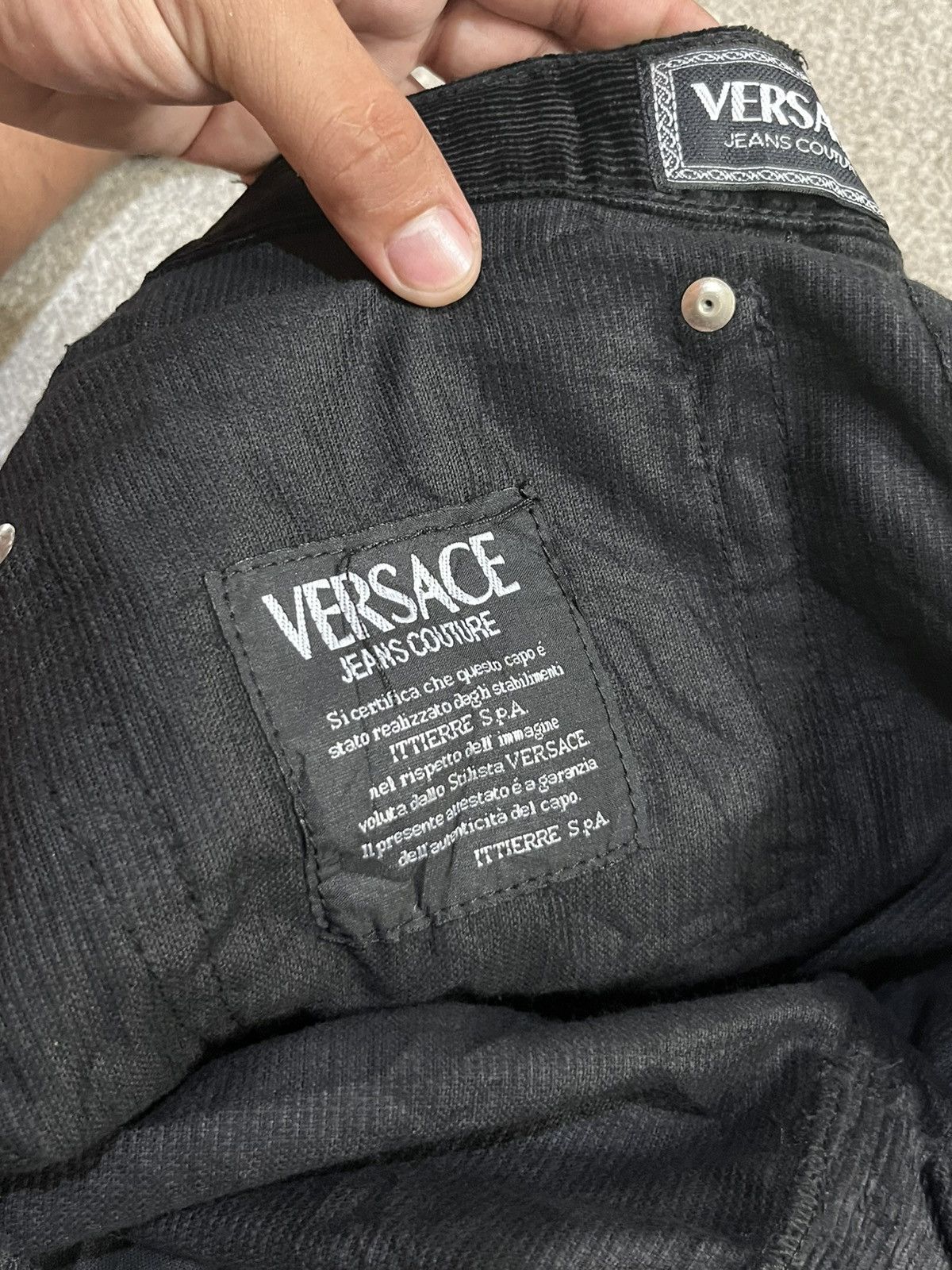 Versace Jeans Couture Versace Jeans Couture Corduroy Size 28" / US 6 / IT 42 - 7 Thumbnail