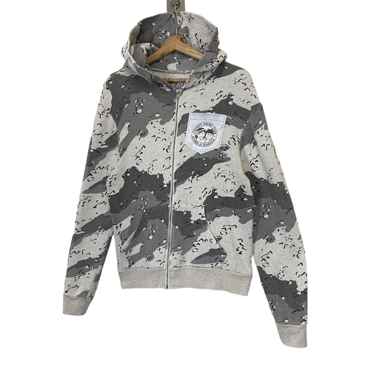 Other Eighty Eight Tees Aloha Hawaii Zipper Hoodie Size US S / EU 44-46 / 1 - 3 Thumbnail