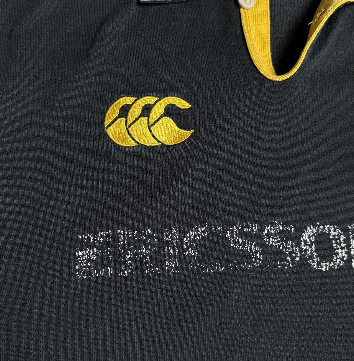 Canterbury of New Zealand London Wasps 1999 2001 Home Rugby Shirt Jersey Canterbury Size US M / EU 48-50 / 2 - 7 Thumbnail